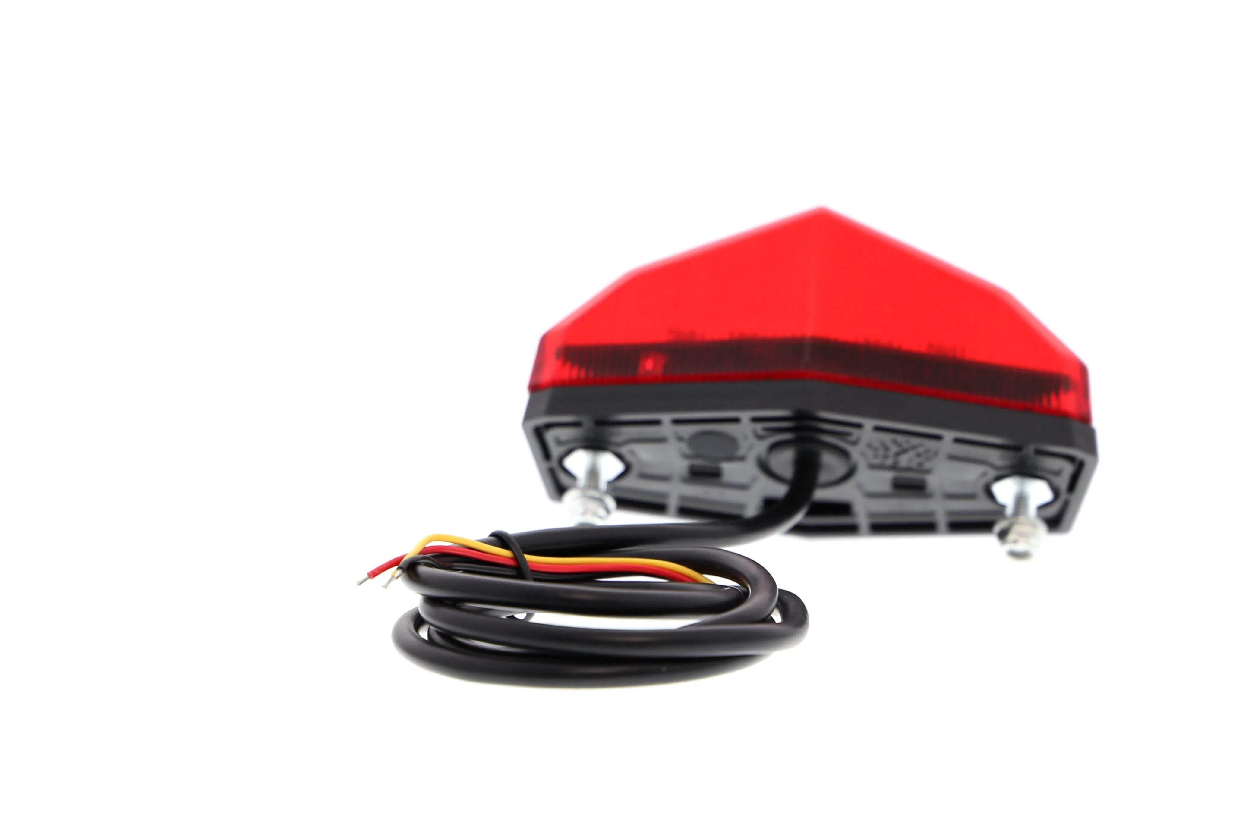 Evotech Combination Rear Light / Number Plate Light (Red) - Accessories | Evotech Performance