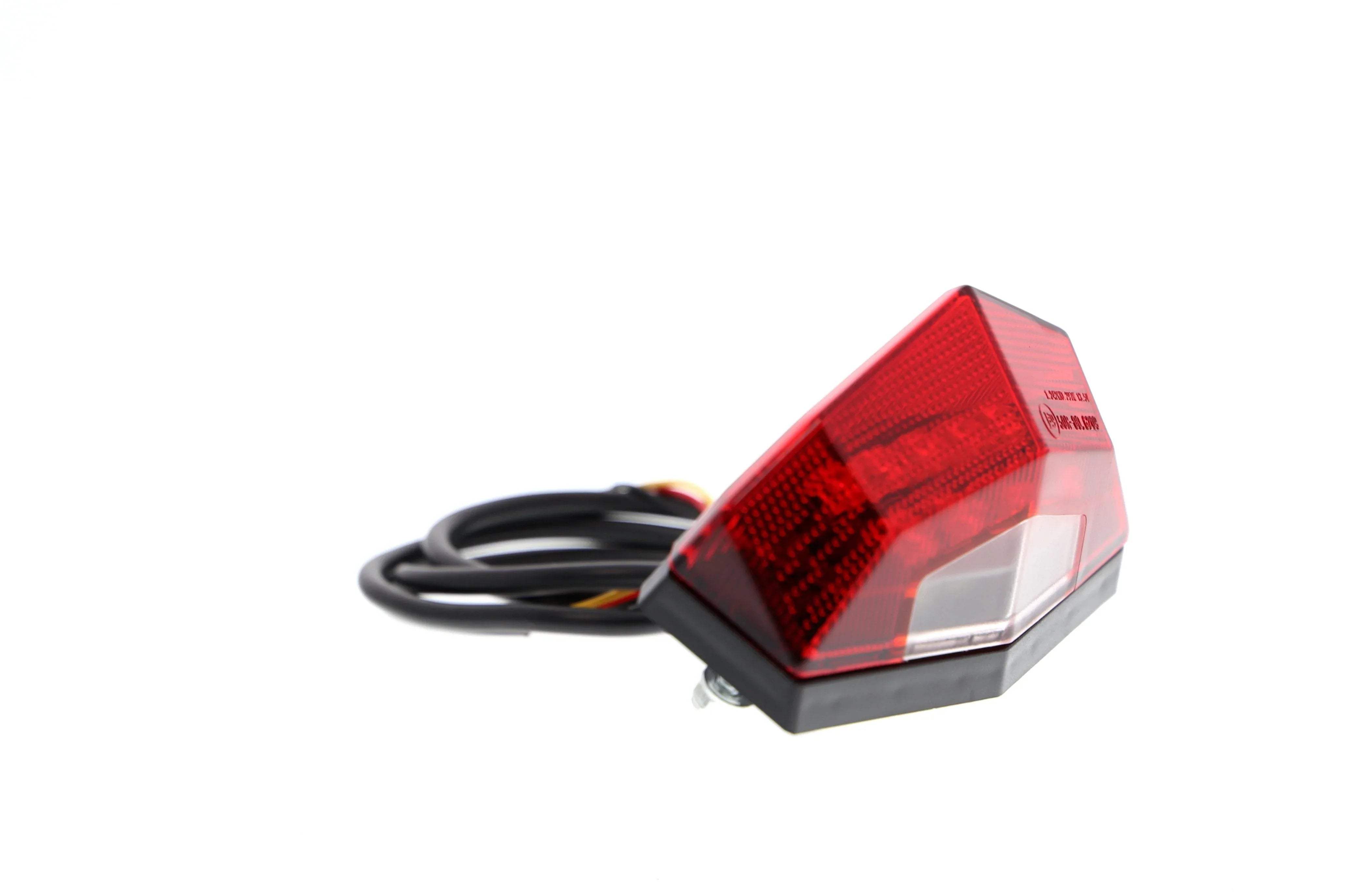 Evotech Combination Rear Light / Number Plate Light (Red) - Accessories | Evotech Performance