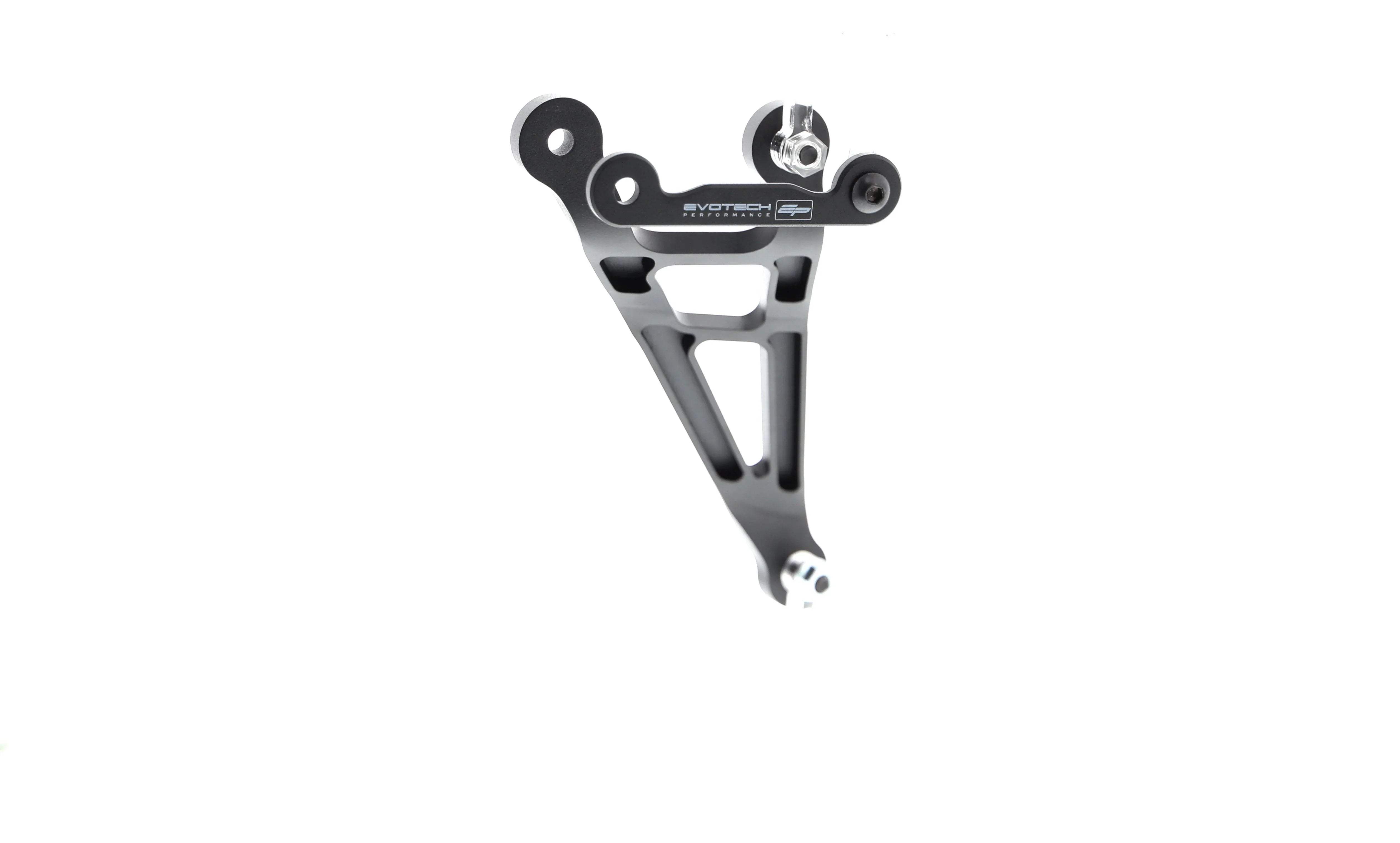 Evotech BMW S 1000 RR Akrapovic Exhaust hanger & Pillion Footpeg Removal Kit (2010 - 2011) - Auspuffhalterung | Evotech Performance