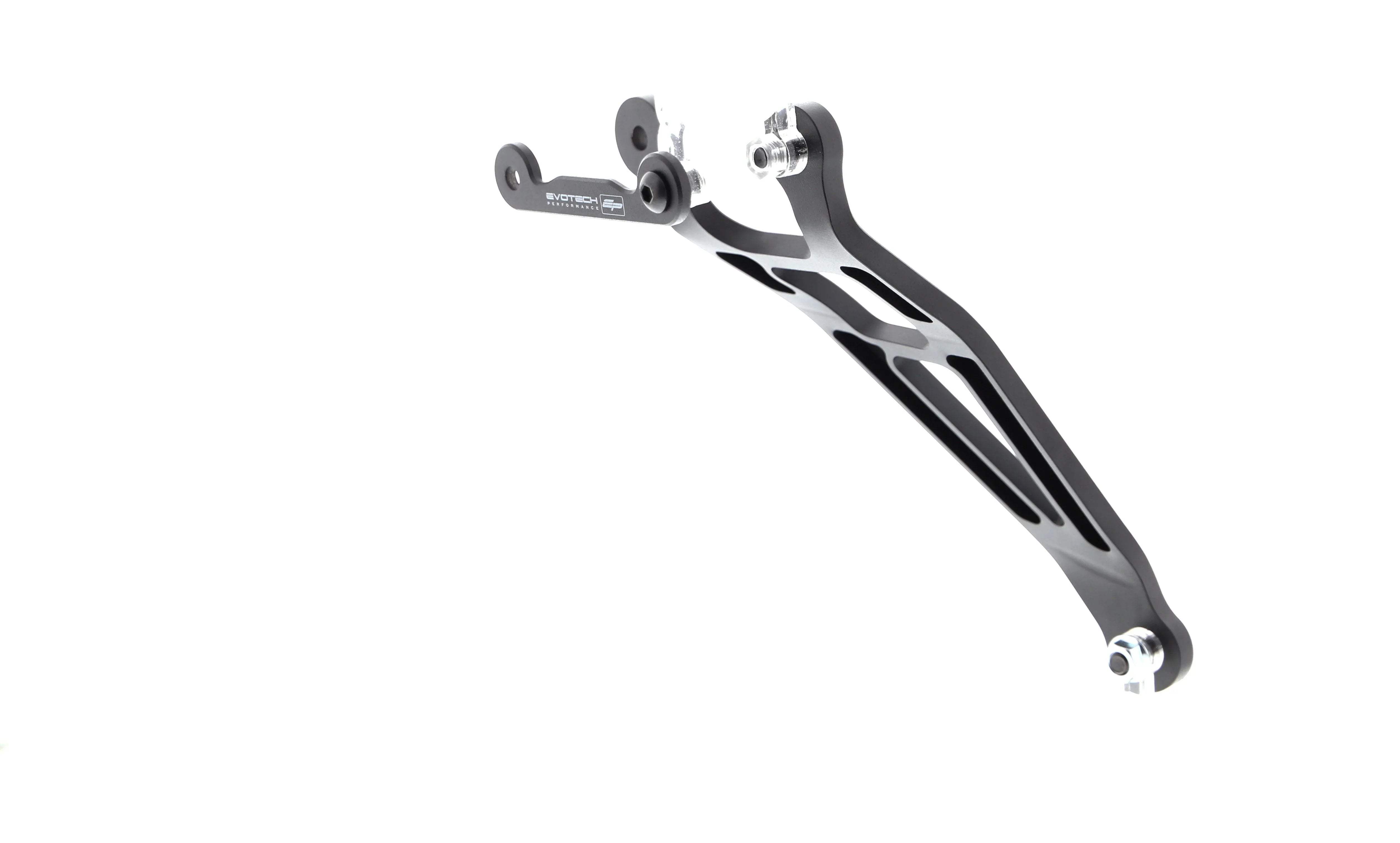 Evotech BMW S 1000 RR Akrapovic Exhaust hanger & Pillion Footpeg Removal Kit (2010 - 2011) - Auspuffhalterung | Evotech Performance