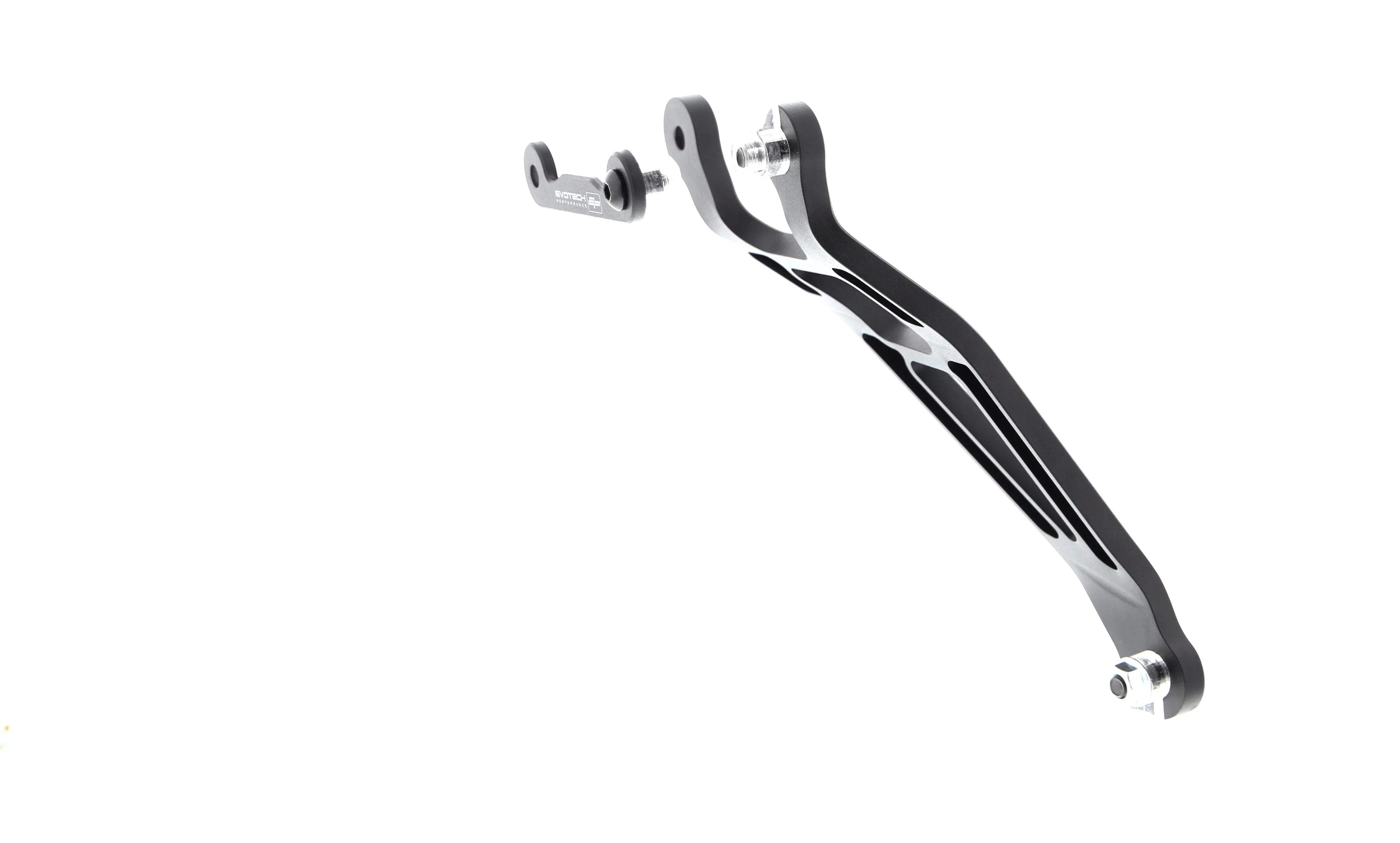 Evotech BMW S 1000 RR Akrapovic Exhaust hanger & Pillion Footpeg Removal Kit (2010 - 2011) - Auspuffhalterung | Evotech Performance