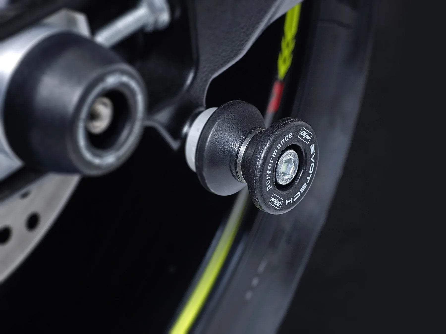 Evotech Paddock Stand Bobbins - Suzuki GSX-R1000R (2017-2022) - Alu Bobbins | Evotech Performance
