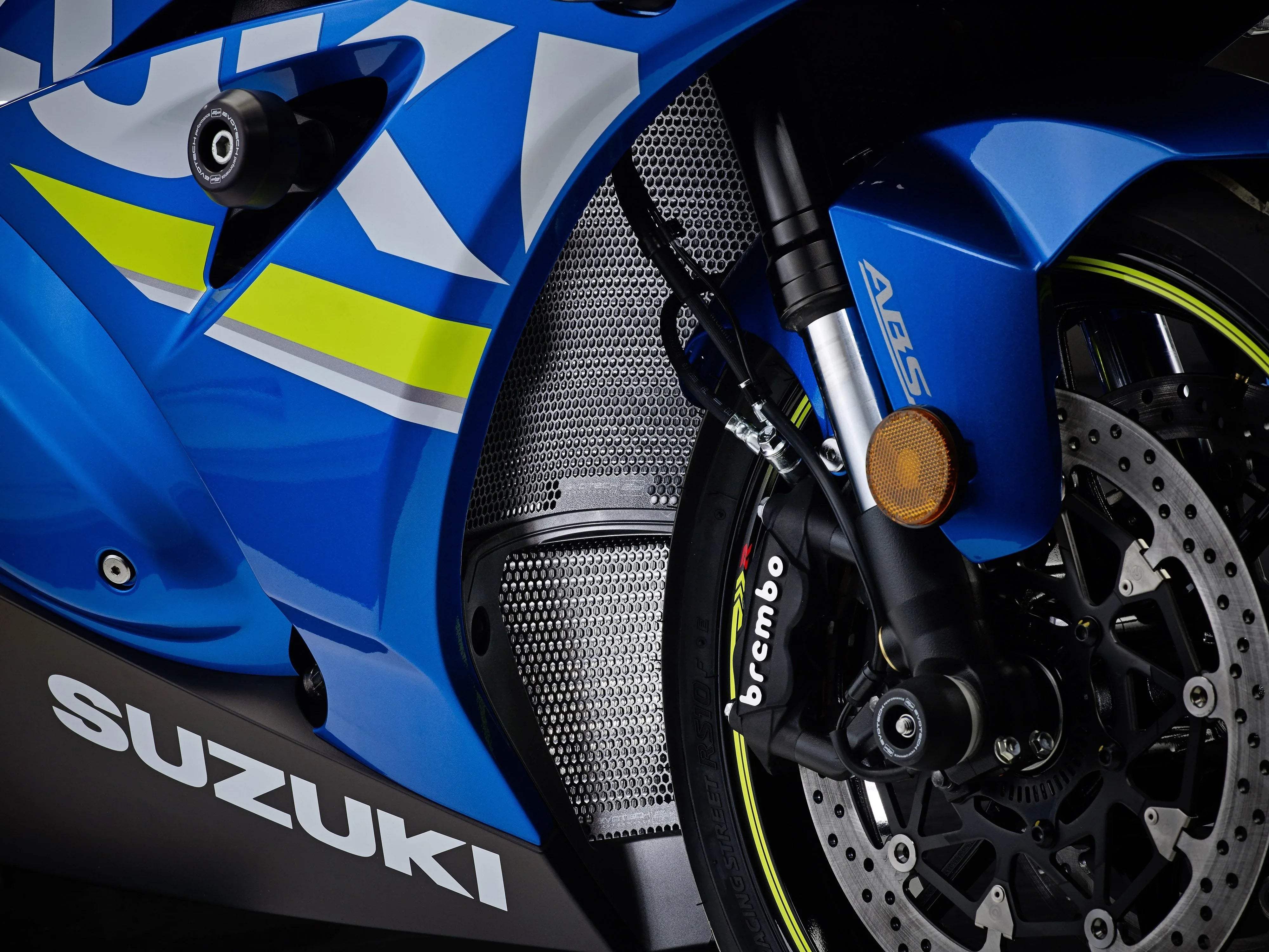 Evotech Radiator Guard - Suzuki GSX-R1000 (2017 - 2022) - Kühlerschutzgitter | Evotech Performance