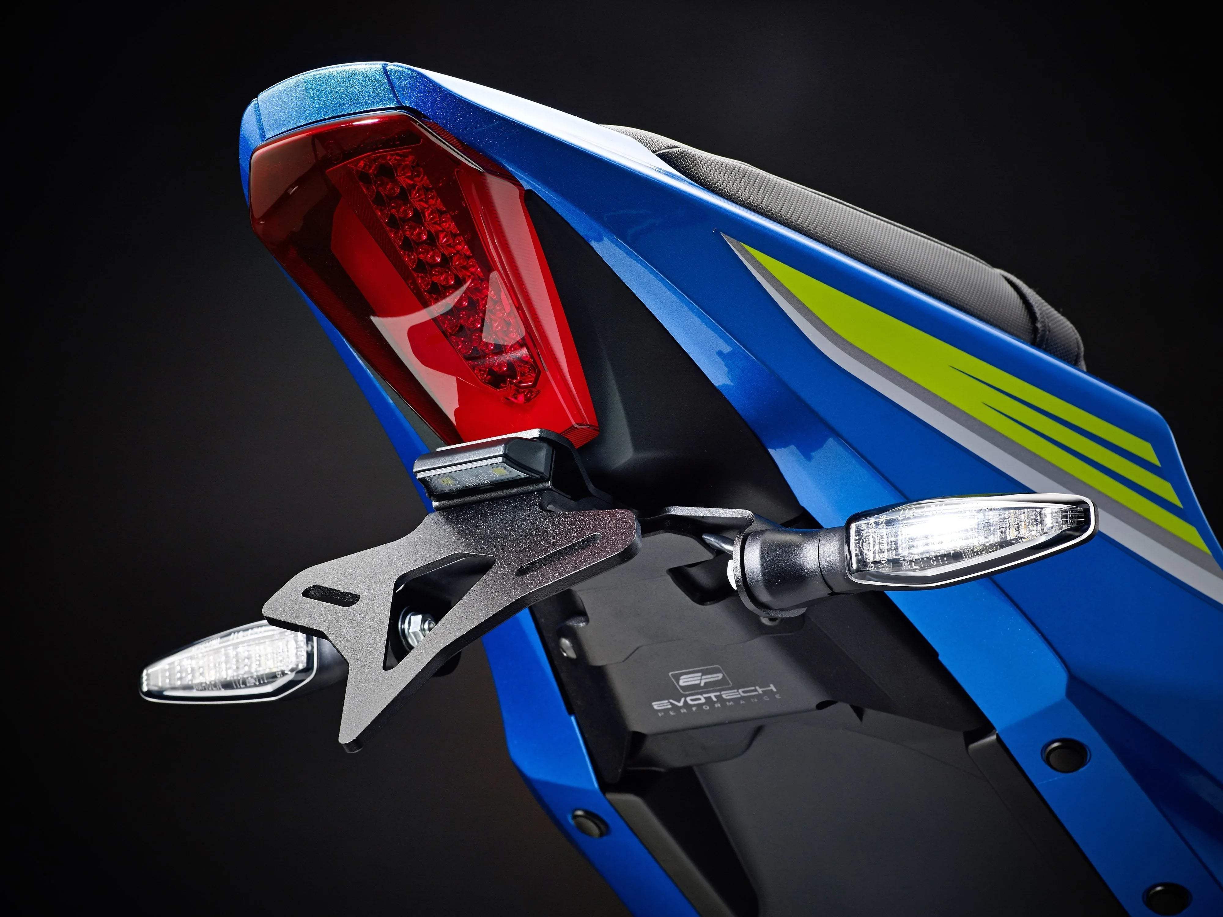 Evotech Suzuki GSX-R1000R Tail Tidy (2017 - 2022) - Kennzeichenhalter | Evotech Performance