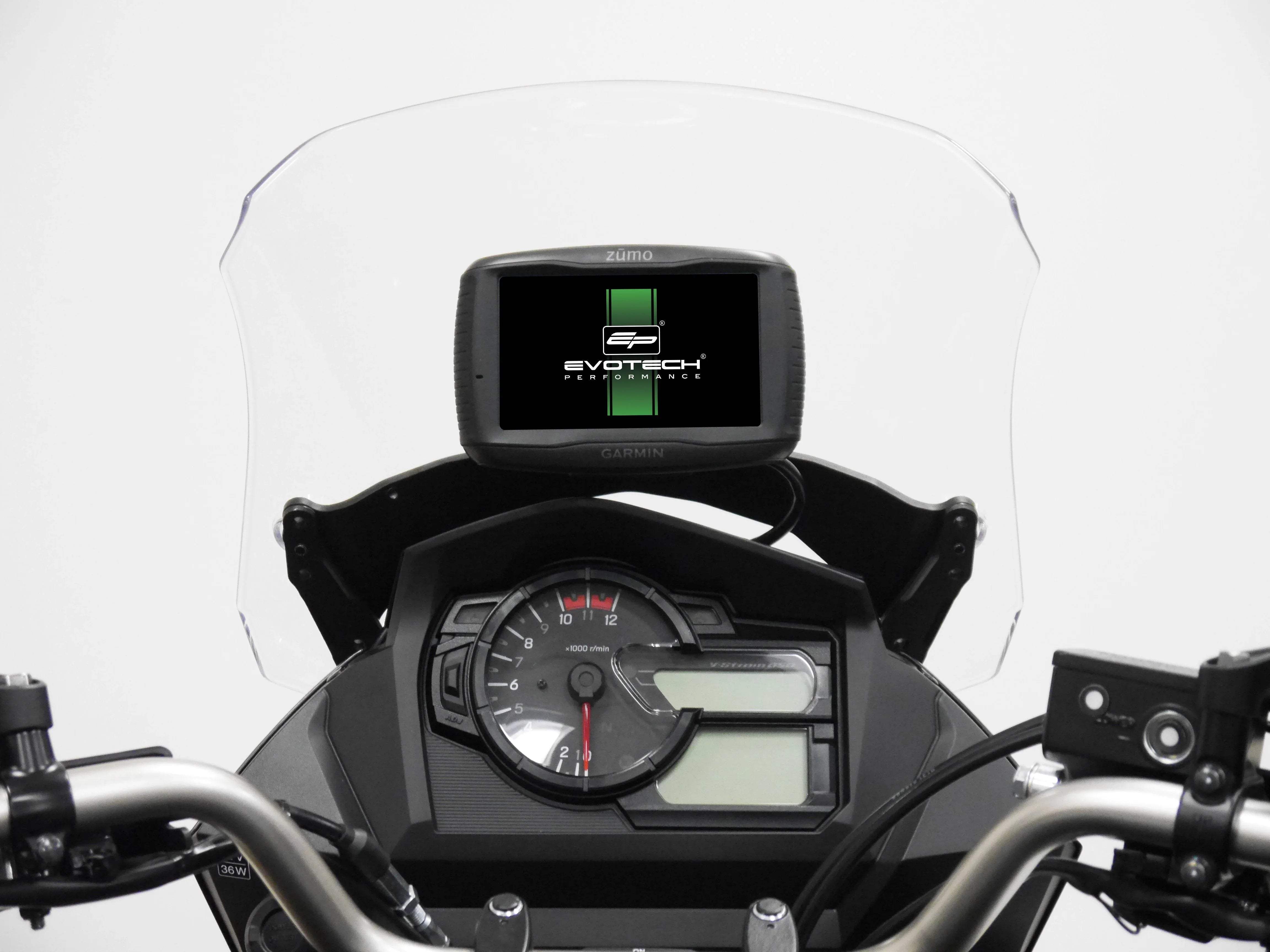 Evotech Garmin Sat Nav Mount - Suzuki V-Strom 650XT (2021+) - Navihalterung Garmin | Evotech Performance