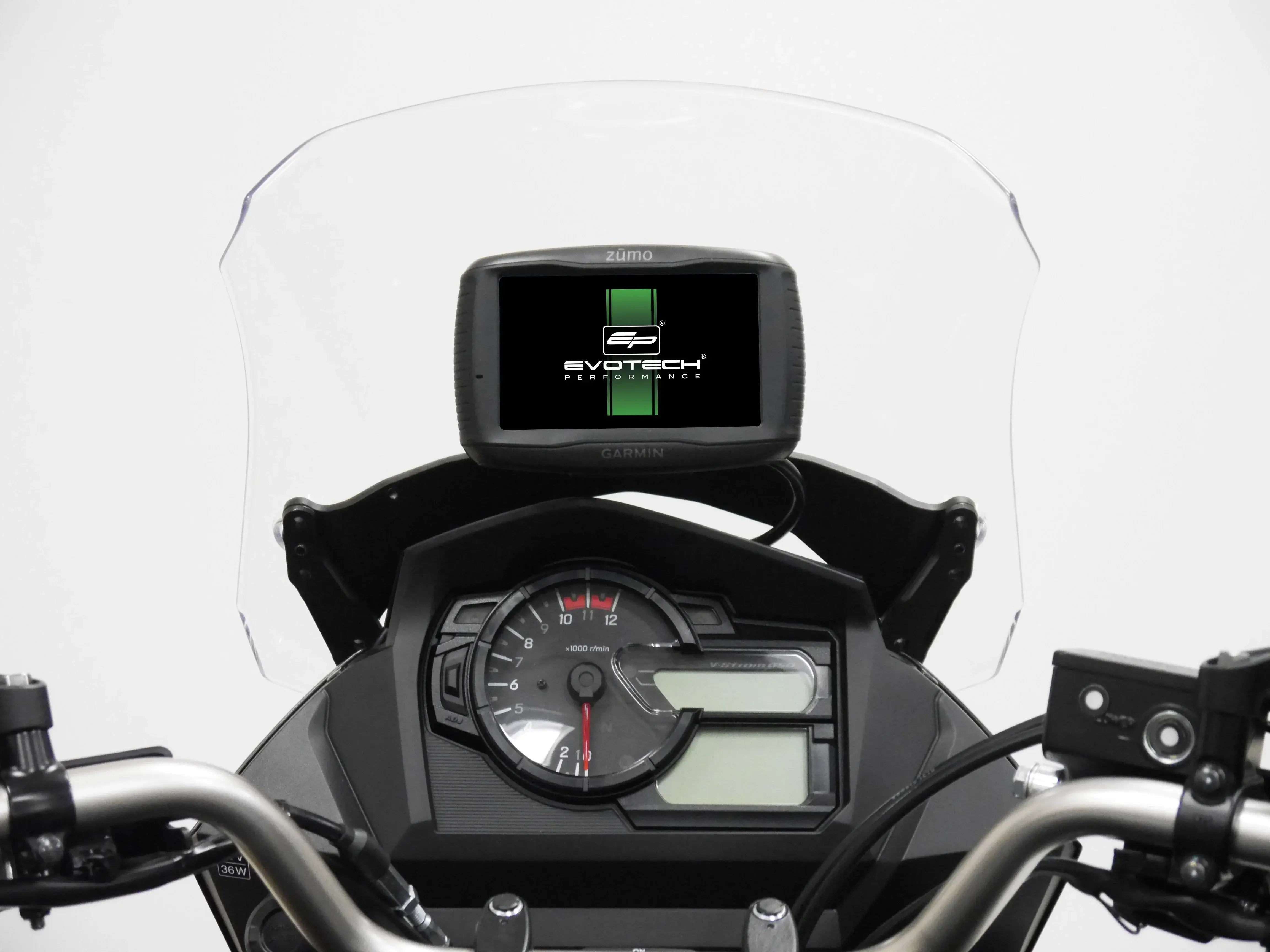 Evotech Performance Garmin Sat Nav Mount - Suzuki V-Strom 650 GTA (2017 - 2020) - Navihalterung Garmin | Evotech Performance