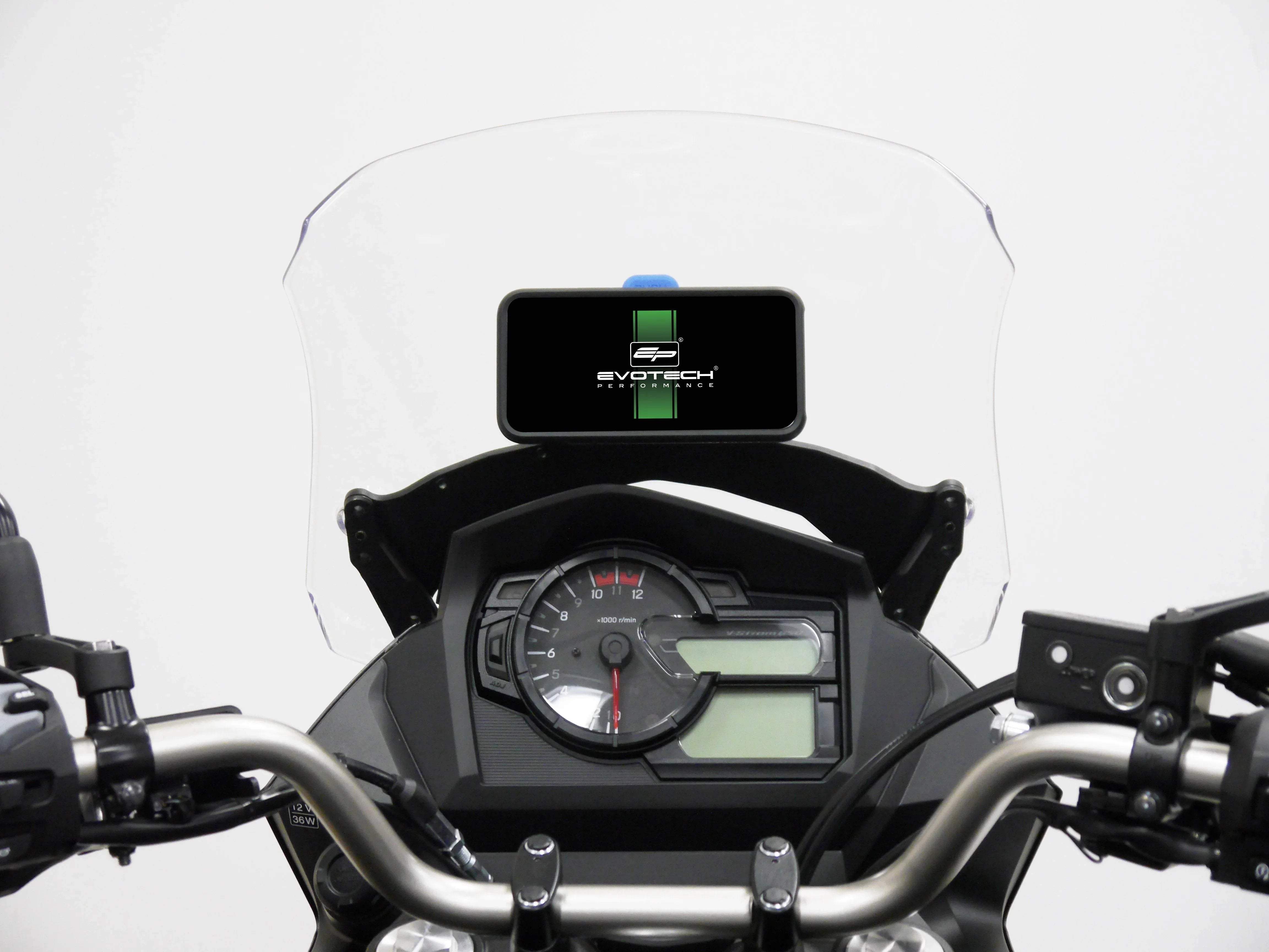 Evotech Performance Quad Lock Compatible Mount - Suzuki V-Strom 650X (2017 - 2020) - Halterung Quad Lock | Evotech Performance