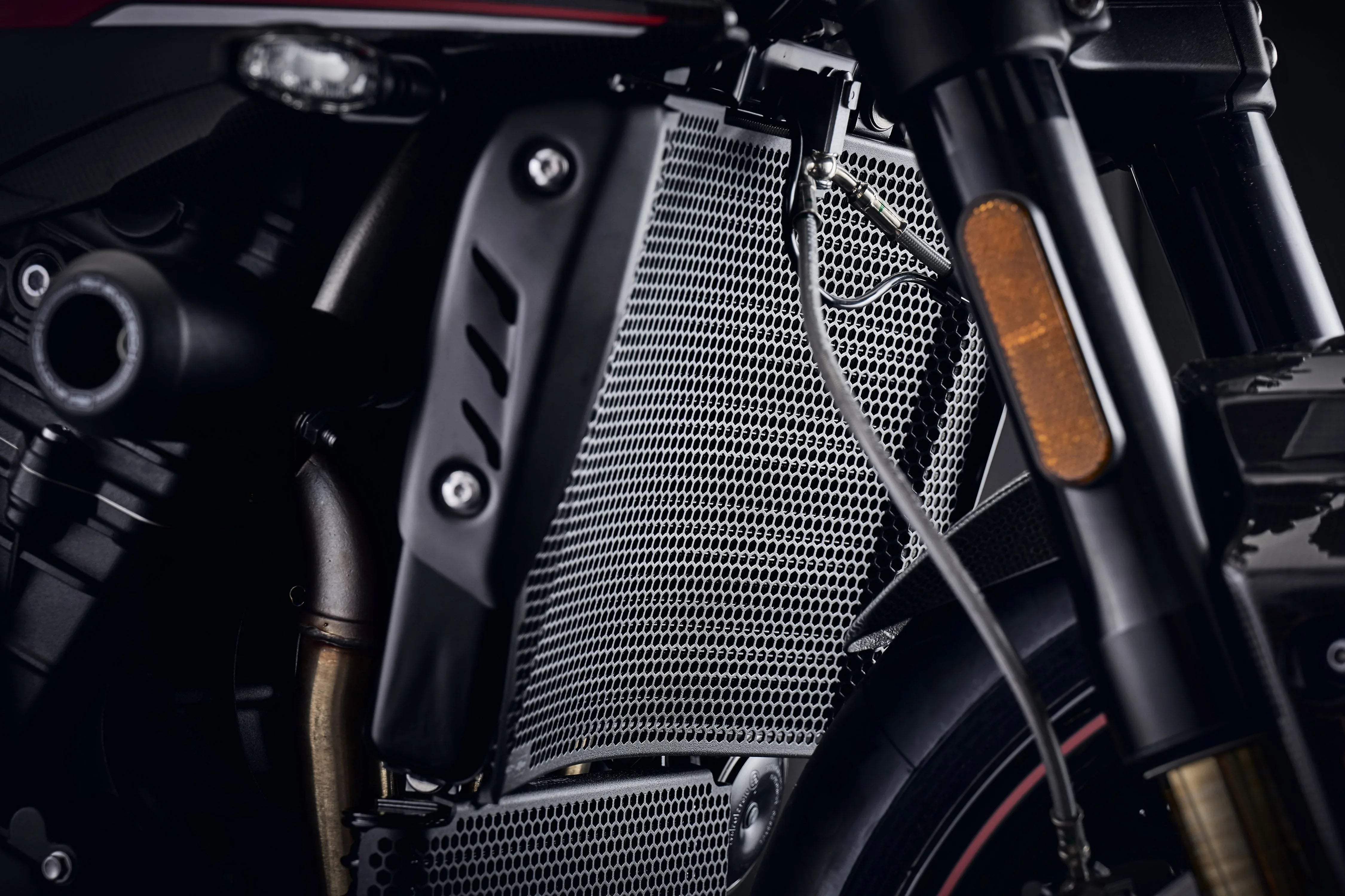 Evotech Radiator Guard - Triumph Speed Triple S (2018 - 2020) - Kühlerschutzgitter | Evotech Performance
