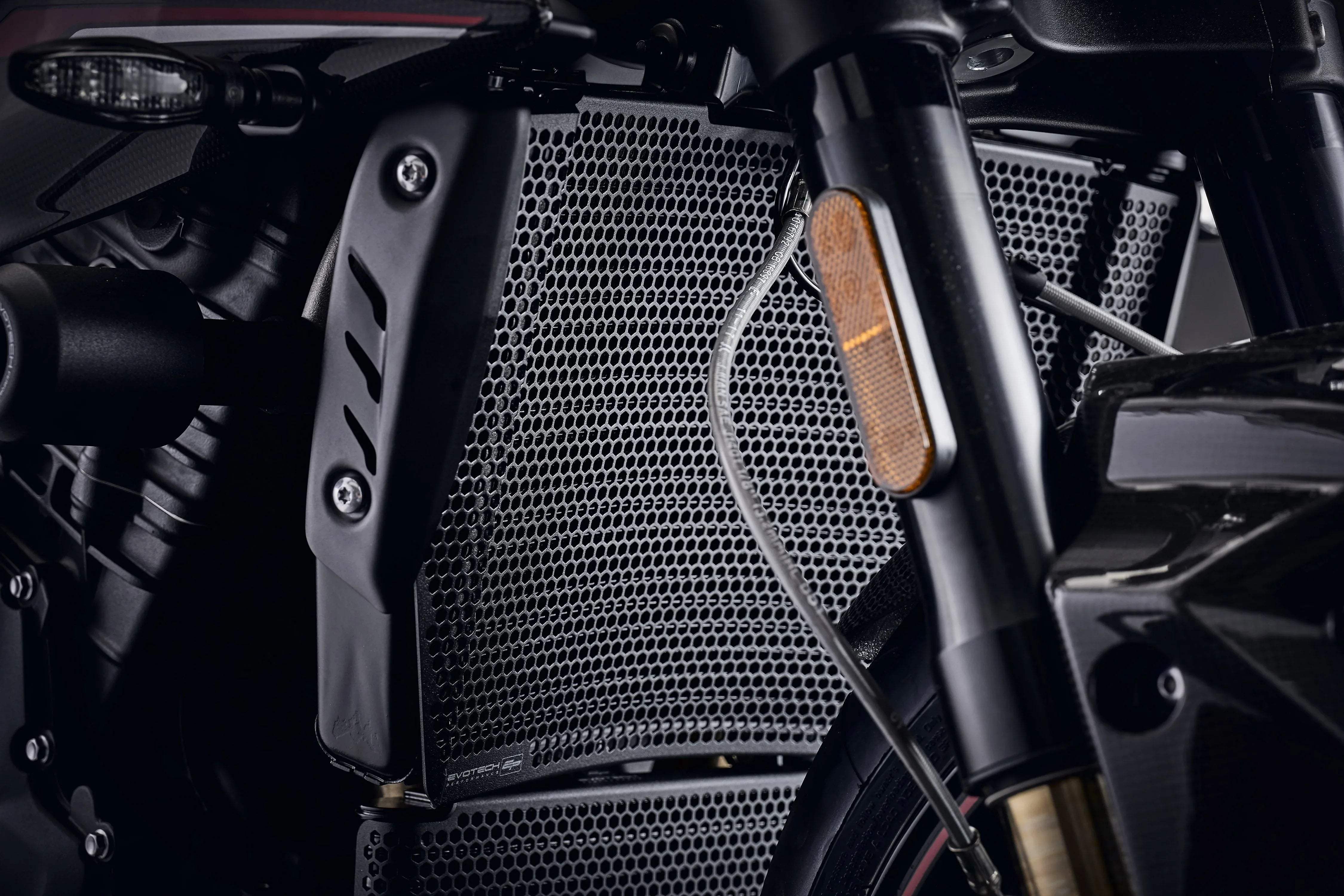 Evotech Radiator Guard - Triumph Speed Triple S (2018 - 2020) - Kühlerschutzgitter | Evotech Performance