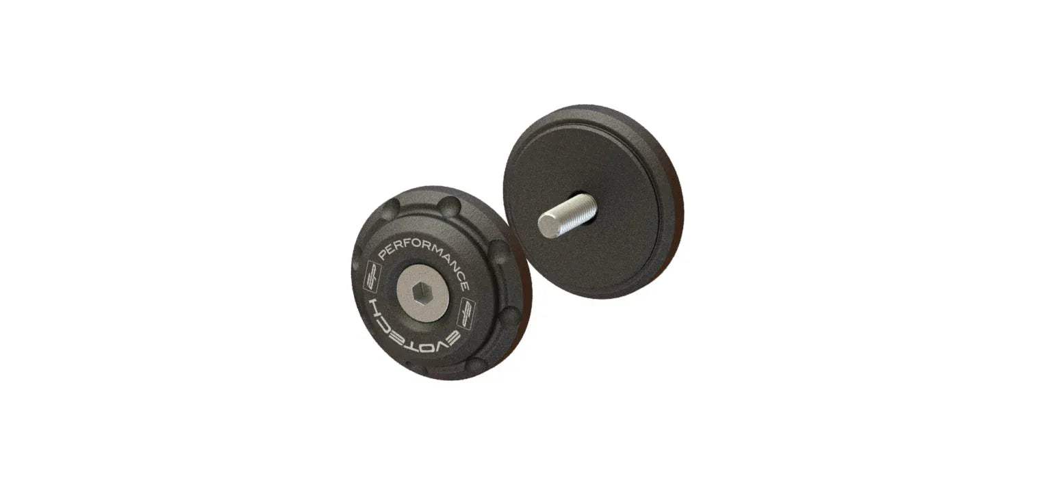 Evotech Bar End Weights for OE handlebar end mirrors - Triumph Speed Triple S (2018-2020) - Lenkerendgewichte | Evotech Performance