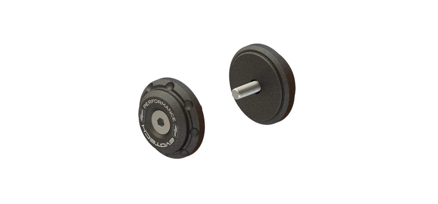 Evotech Bar End Weights for OE handlebar end mirrors - Triumph Speed Triple S (2018-2020) - Lenkerendgewichte | Evotech Performance