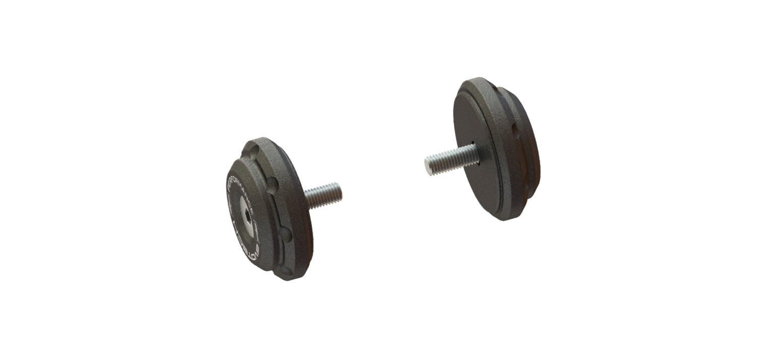 Evotech Bar End Weights for OE handlebar end mirrors - Triumph Speed Twin 1200 RS (2025+)