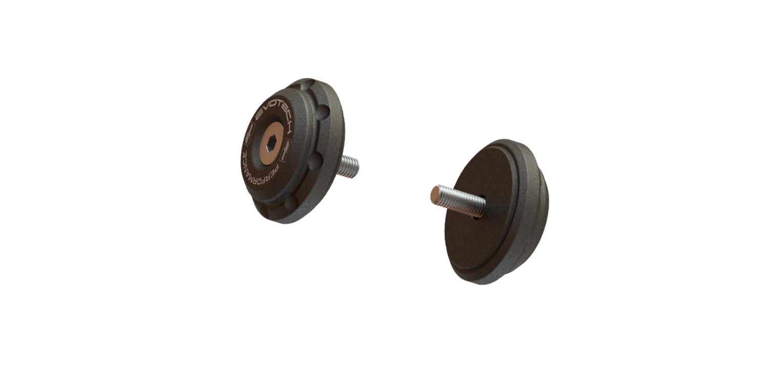 Evotech Bar End Weights for OE handlebar end mirrors - Triumph Speed Twin 1200 RS (2025+)