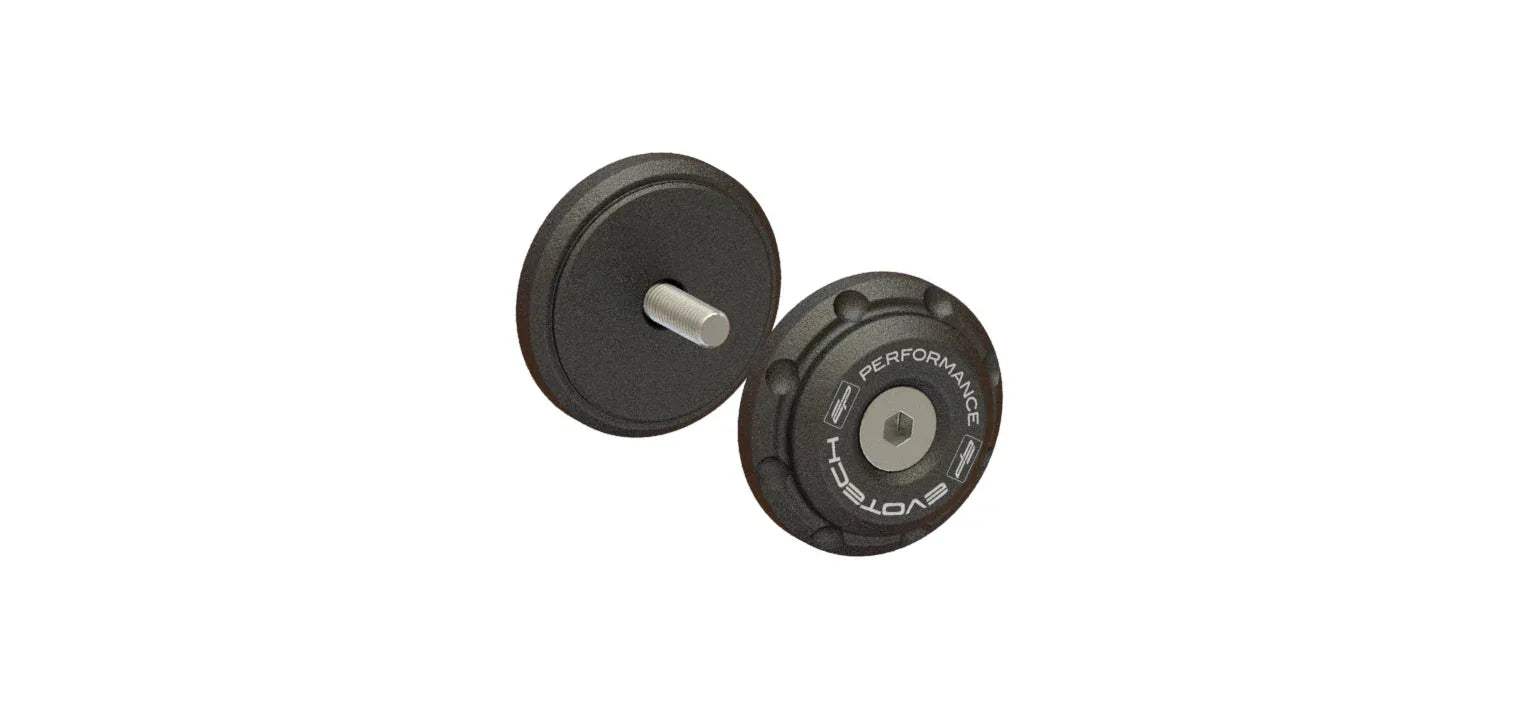 Evotech Bar End Weights for OE handlebar end mirrors - Triumph Speed Triple RS (2018-2020) - Lenkerendgewichte | Evotech Performance