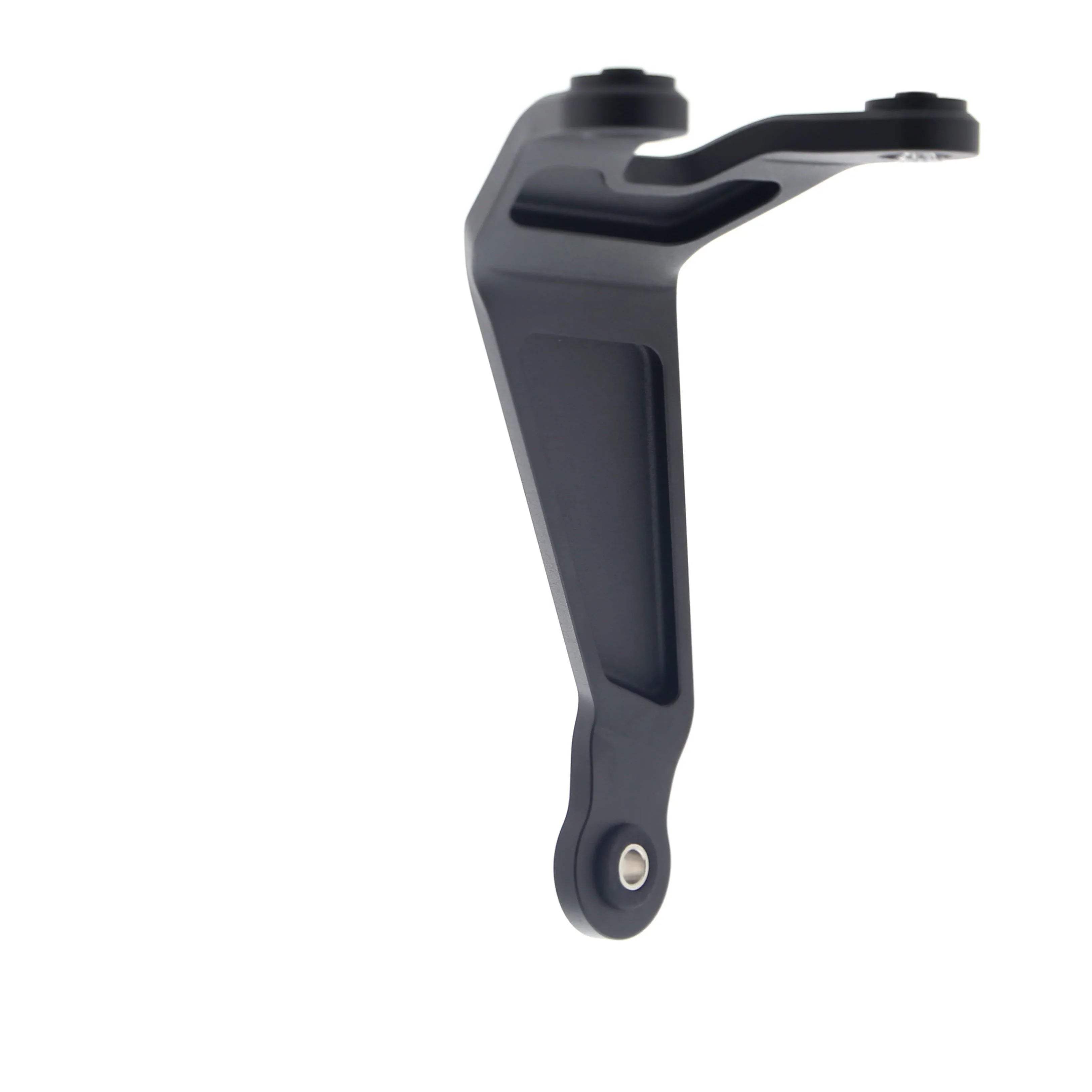 Evotech Performance Triumph Speed Triple 1200 RR Black Exhaust Hanger (2022+) - Auspuffhalterung | Evotech Performance