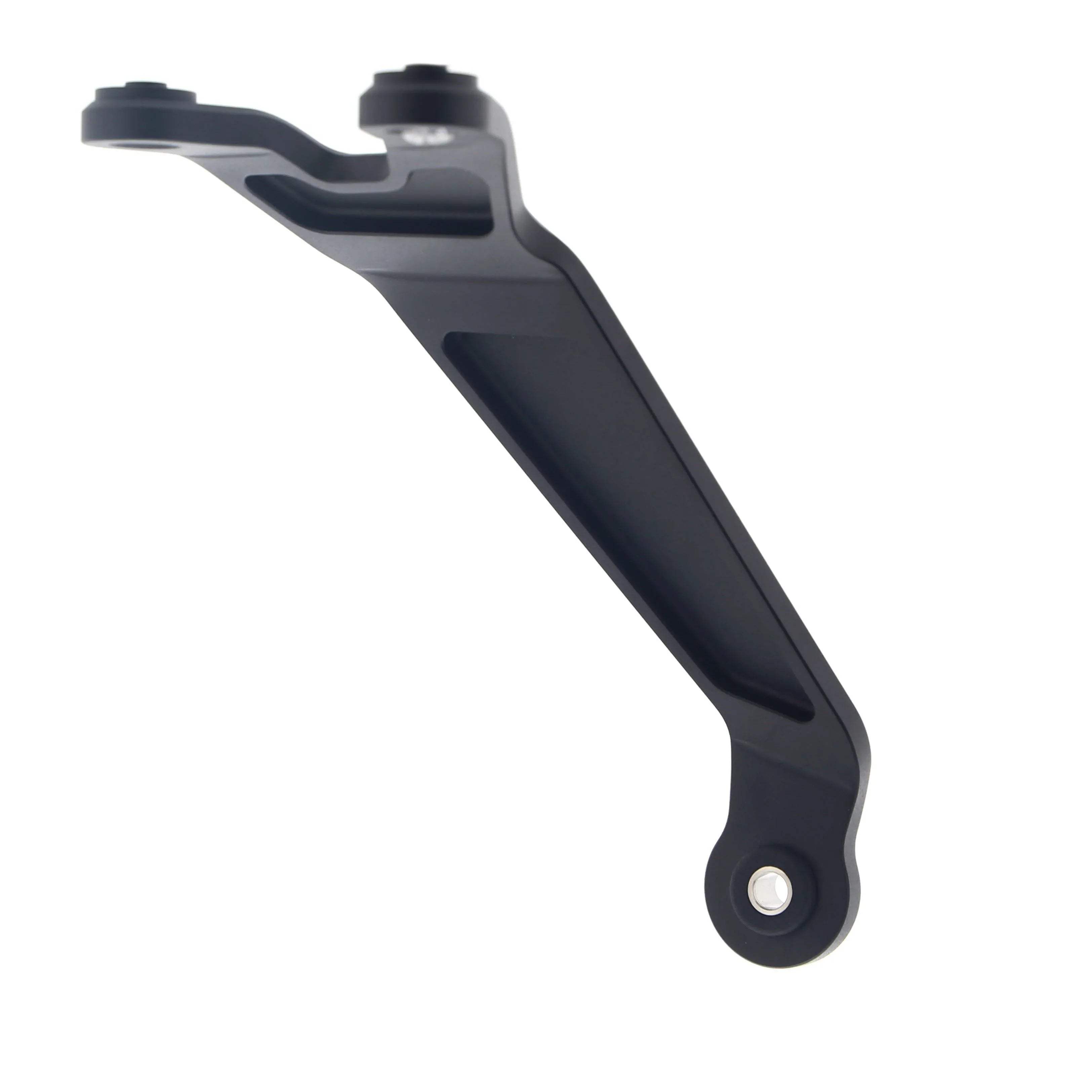 Evotech Performance Triumph Speed Triple 1200 RR Black Exhaust Hanger (2022+) - Auspuffhalterung | Evotech Performance