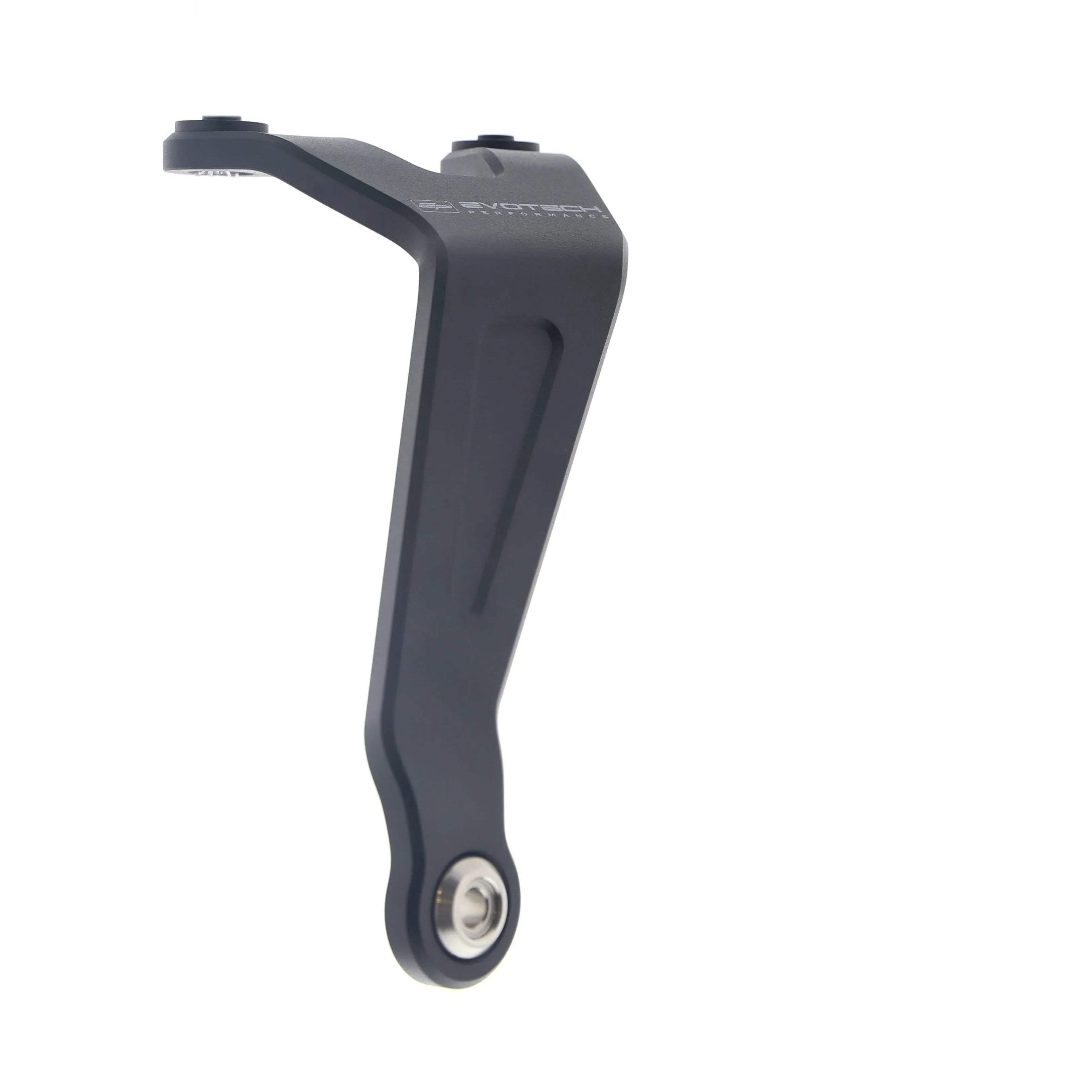 Evotech Performance Triumph Speed Triple 1200 RR Black Exhaust Hanger (2022+) - Auspuffhalterung | Evotech Performance