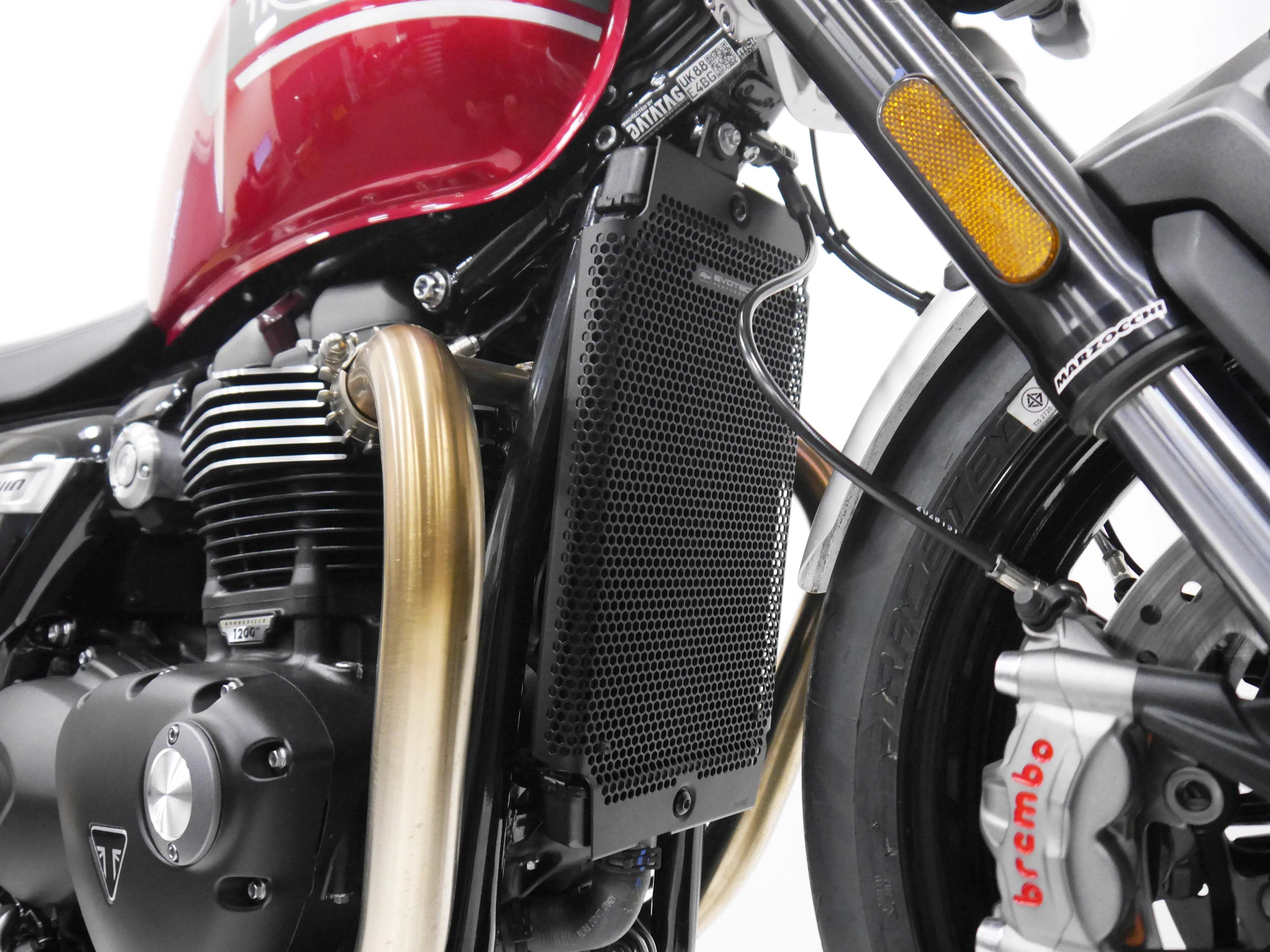 Evotech Radiator Guard - Triumph Thruxton R T120 (2016 - 2019) - Kühlerschutzgitter | Evotech Performance