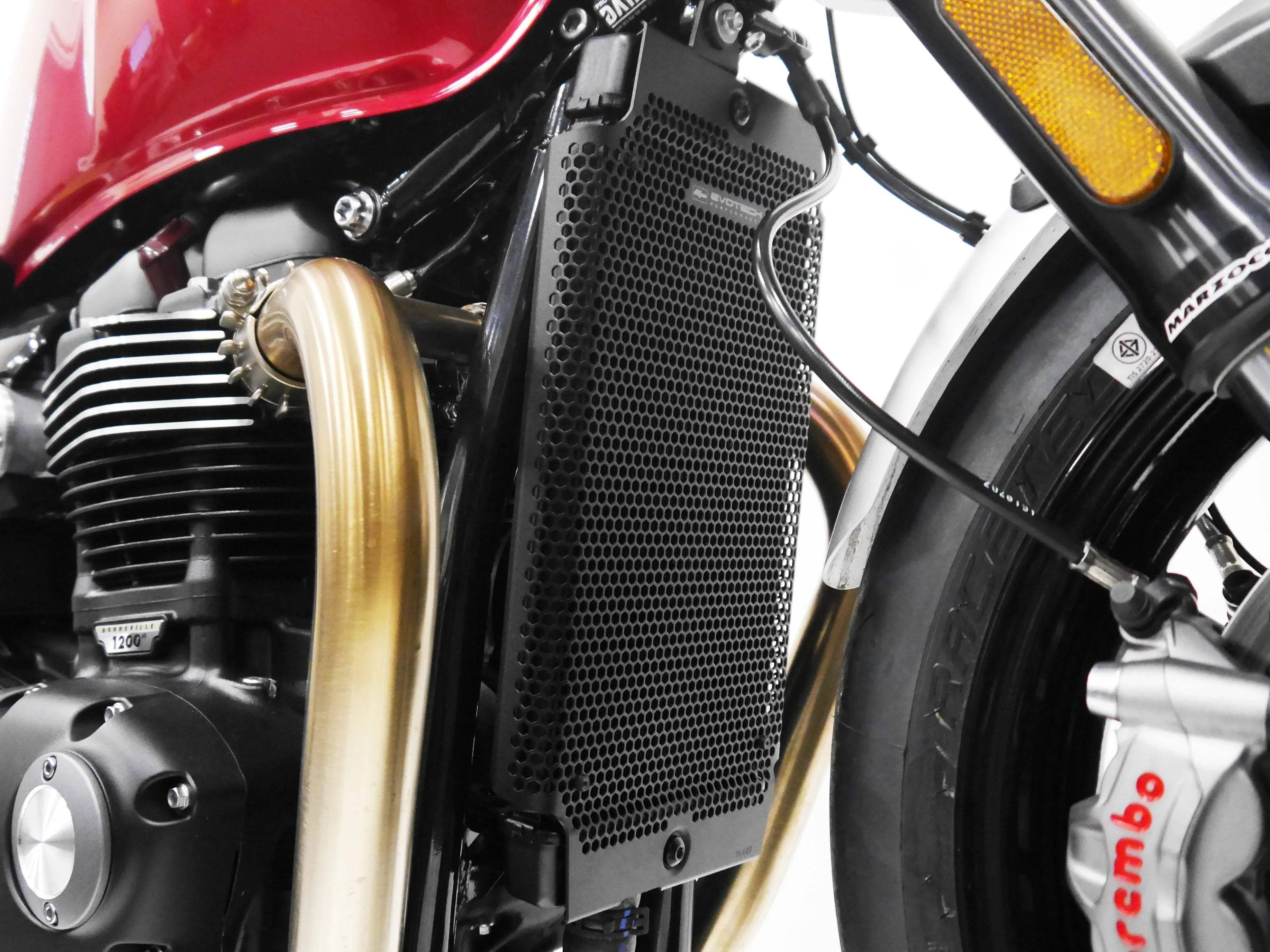 Evotech Radiator Guard - Triumph Thruxton R T120 (2016 - 2019) - Kühlerschutzgitter | Evotech Performance