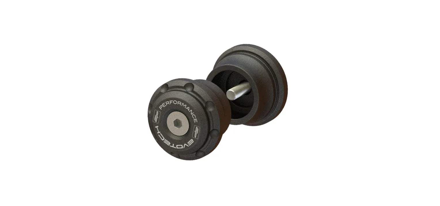 Evotech Performance Bar End Weights (Non Bar End Mirror Version) - Triumph Speed Triple RS (2018-2020) - Lenkerendgewichte | Evotech Performance
