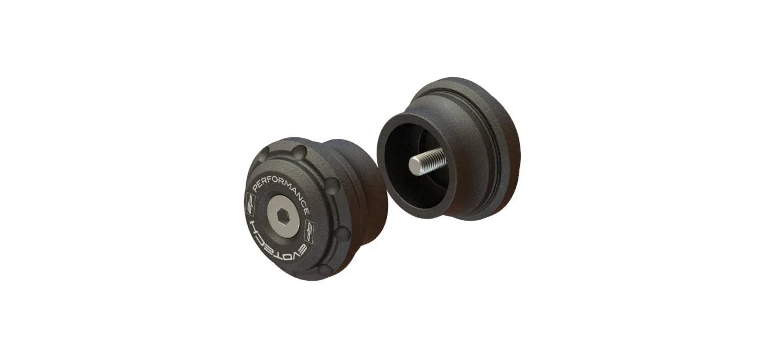 Evotech Performance Bar End Weights (Non Bar End Mirror Version) - Triumph Speed Triple RS (2018-2020) - Lenkerendgewichte | Evotech Performance