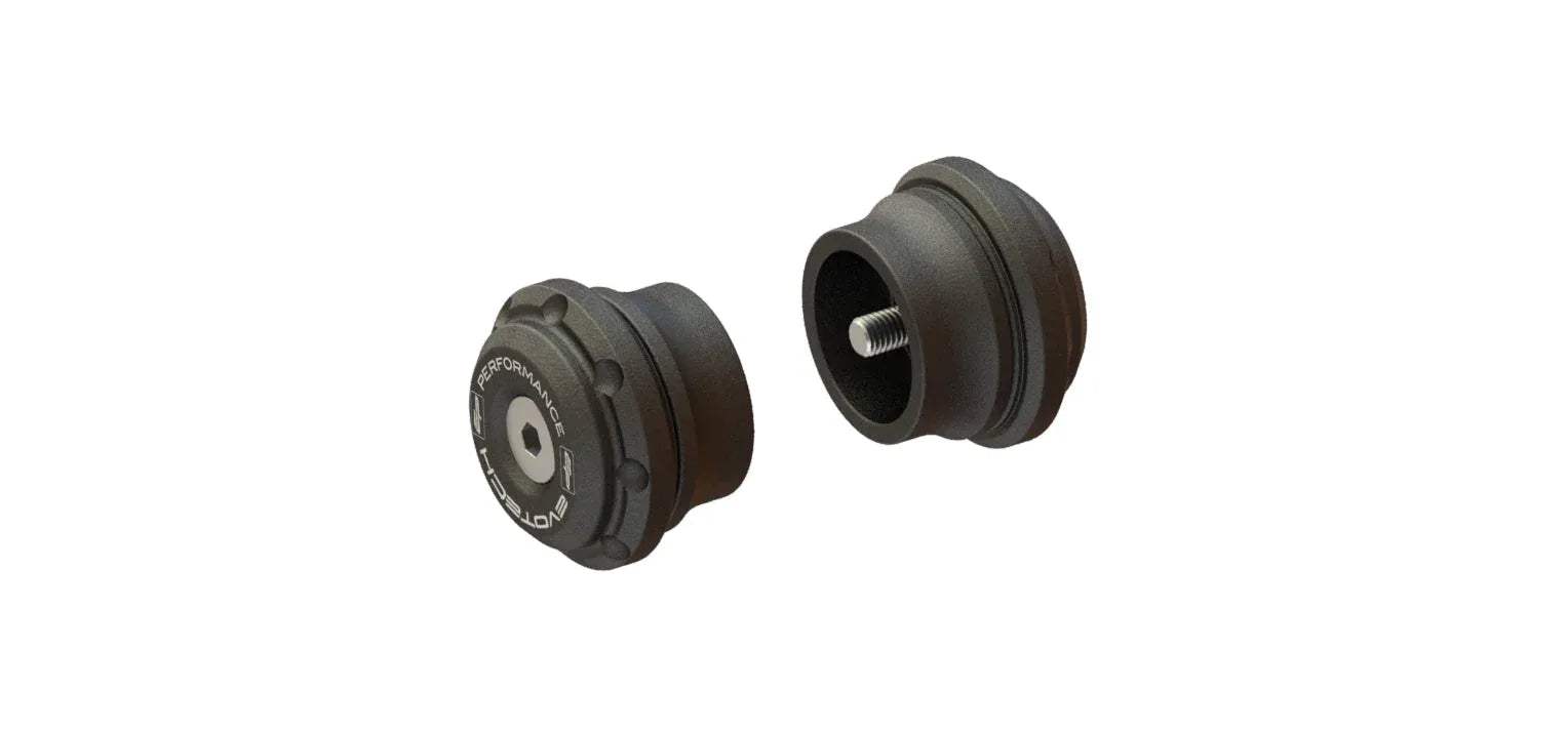 Evotech Performance Bar End Weights (Non Bar End Mirror Version) - Triumph Speed Triple RS (2018-2020) - Lenkerendgewichte | Evotech Performance