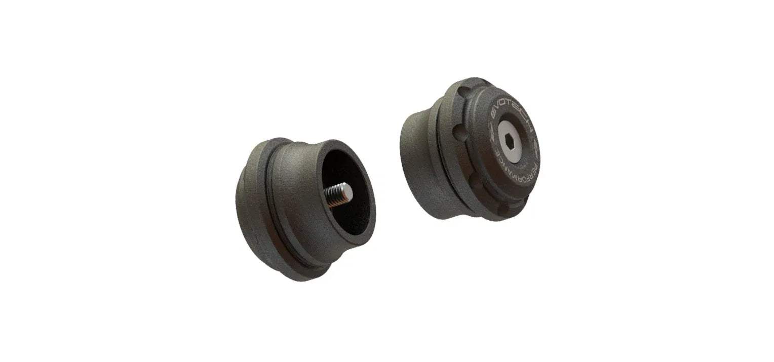 Evotech Performance Bar End Weights (Non Bar End Mirror Version) - Triumph Speed Triple RS (2018-2020) - Lenkerendgewichte | Evotech Performance