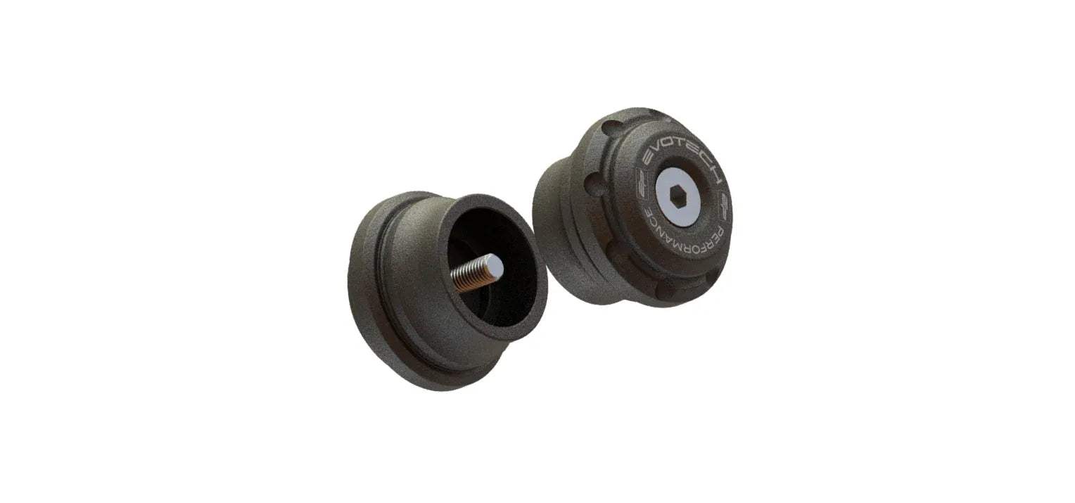 Evotech Performance Bar End Weights (Non Bar End Mirror Version) - Triumph Speed Triple RS (2018-2020) - Lenkerendgewichte | Evotech Performance