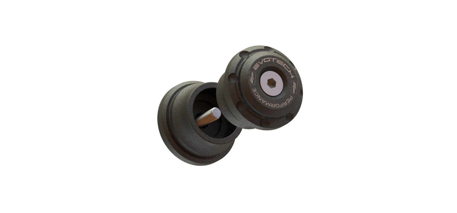 Evotech Bar End Weights (Non Bar End Mirror Version) - Triumph Speed Triple 1200 RS (2025+)