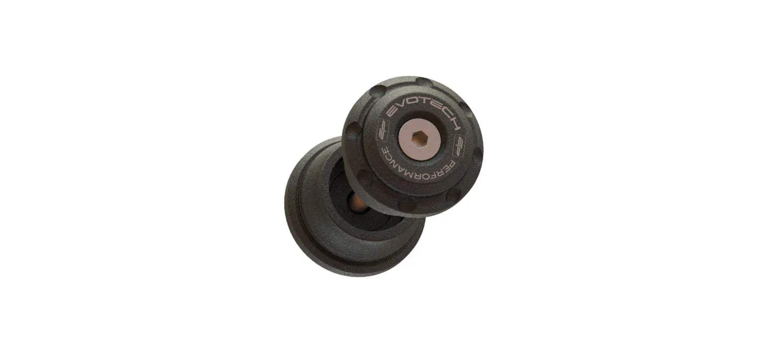 Evotech Performance Bar End Weights (Non Bar End Mirror Version) - Triumph Speed Triple RS (2018-2020) - Lenkerendgewichte | Evotech Performance