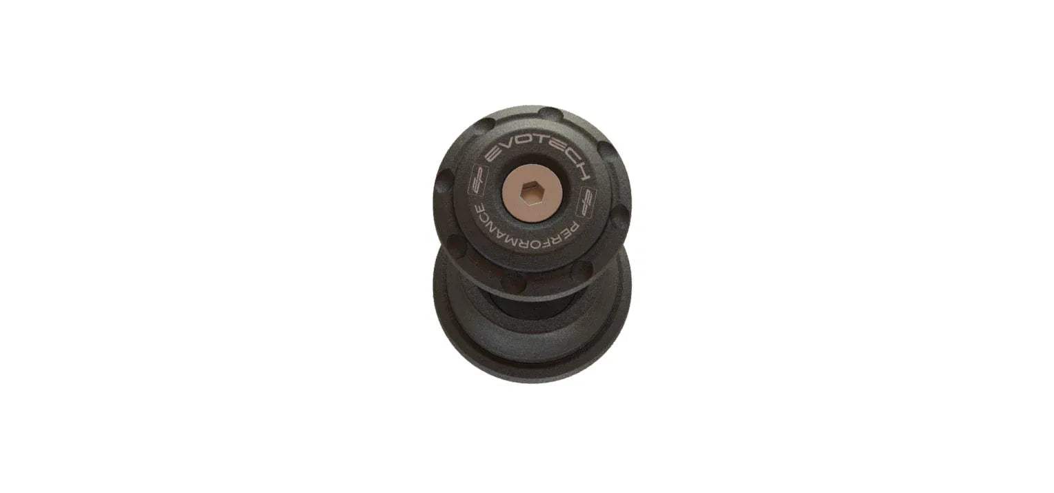 Evotech Performance Bar End Weights (Non Bar End Mirror Version) - Triumph Speed Triple RS (2018-2020) - Lenkerendgewichte | Evotech Performance