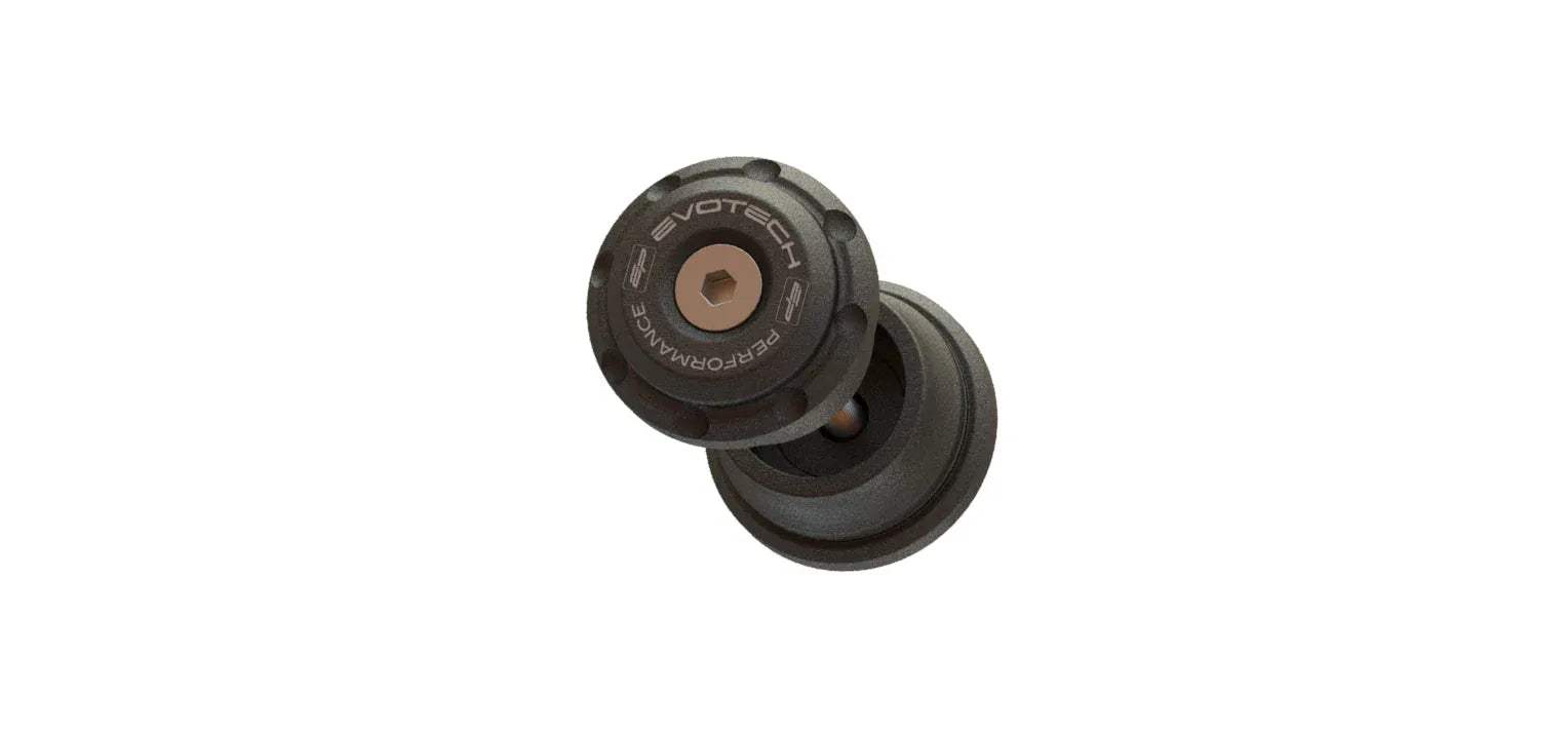 Evotech Performance Bar End Weights (Non Bar End Mirror Version) - Triumph Speed Triple RS (2018-2020) - Lenkerendgewichte | Evotech Performance