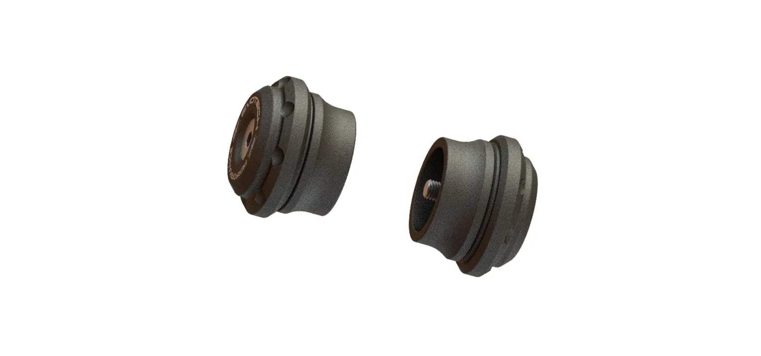 Evotech Performance Bar End Weights (Non Bar End Mirror Version) - Triumph Speed Triple RS (2018-2020) - Lenkerendgewichte | Evotech Performance