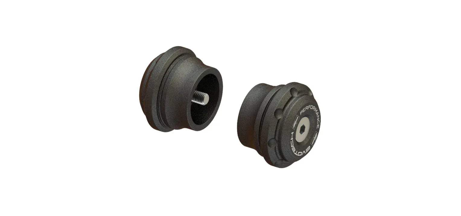 Evotech Performance Bar End Weights (Non Bar End Mirror Version) - Triumph Speed Triple RS (2018-2020) - Lenkerendgewichte | Evotech Performance