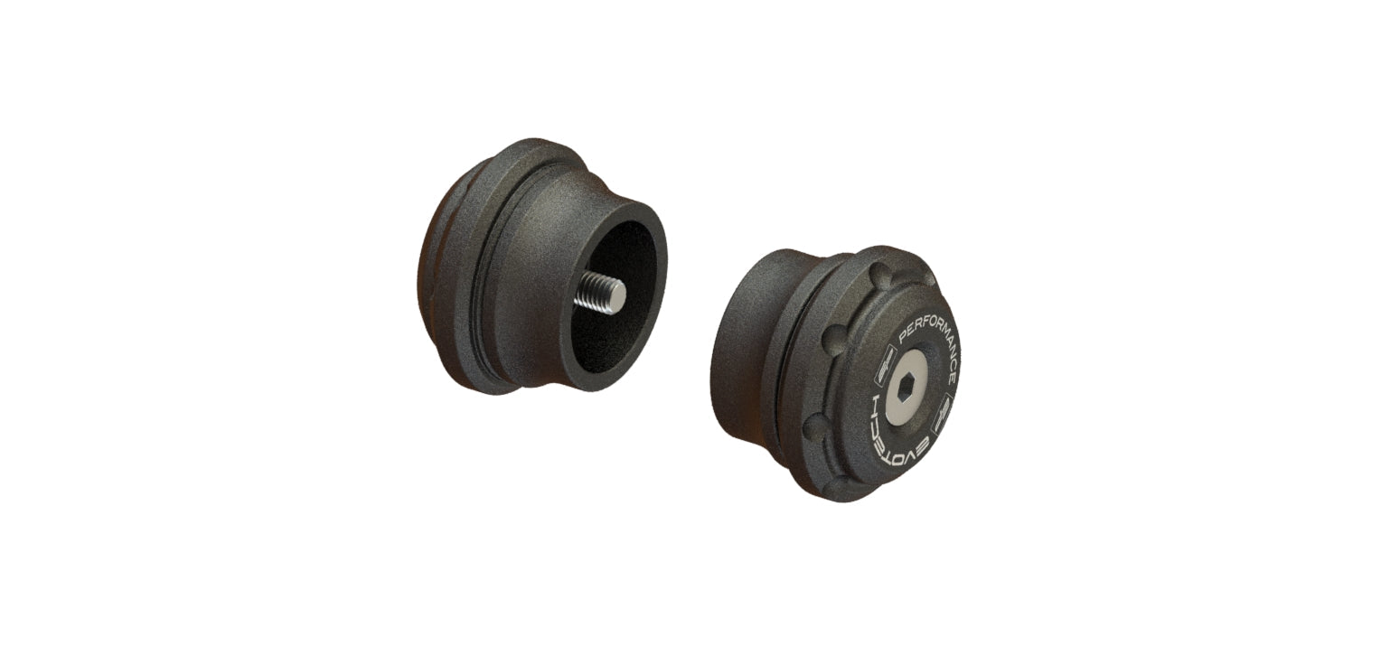 Evotech Performance Bar End Weights (Non Bar End Mirror Version) - Triumph Street Triple R (2020-2022)