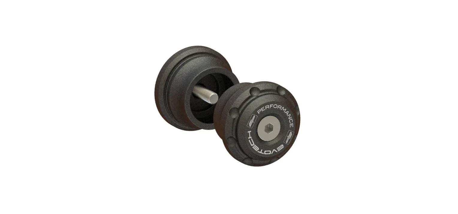 Evotech Performance Bar End Weights (Non Bar End Mirror Version) - Triumph Speed Triple RS (2018-2020) - Lenkerendgewichte | Evotech Performance