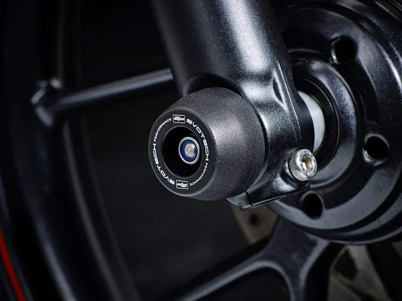 Evotech Front Spindle Bobbins - Triumph Speed Twin 1200 (2019 - 2020) - Spindle Bobbins | Evotech Performance