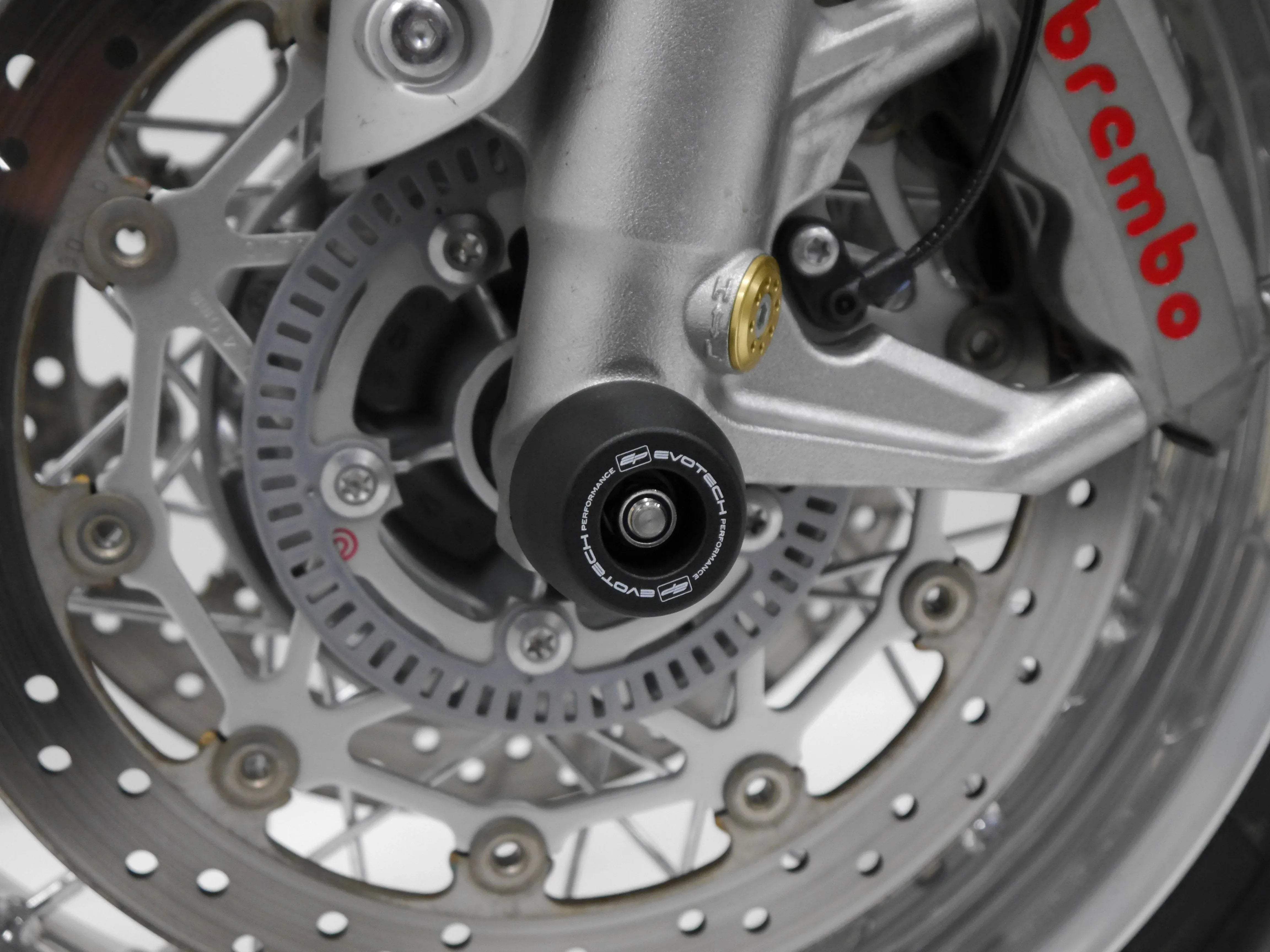 Evotech Front Spindle Bobbins - Triumph Scrambler 1200 XE (2019 - 2023) - Spindle Bobbins | Evotech Performance