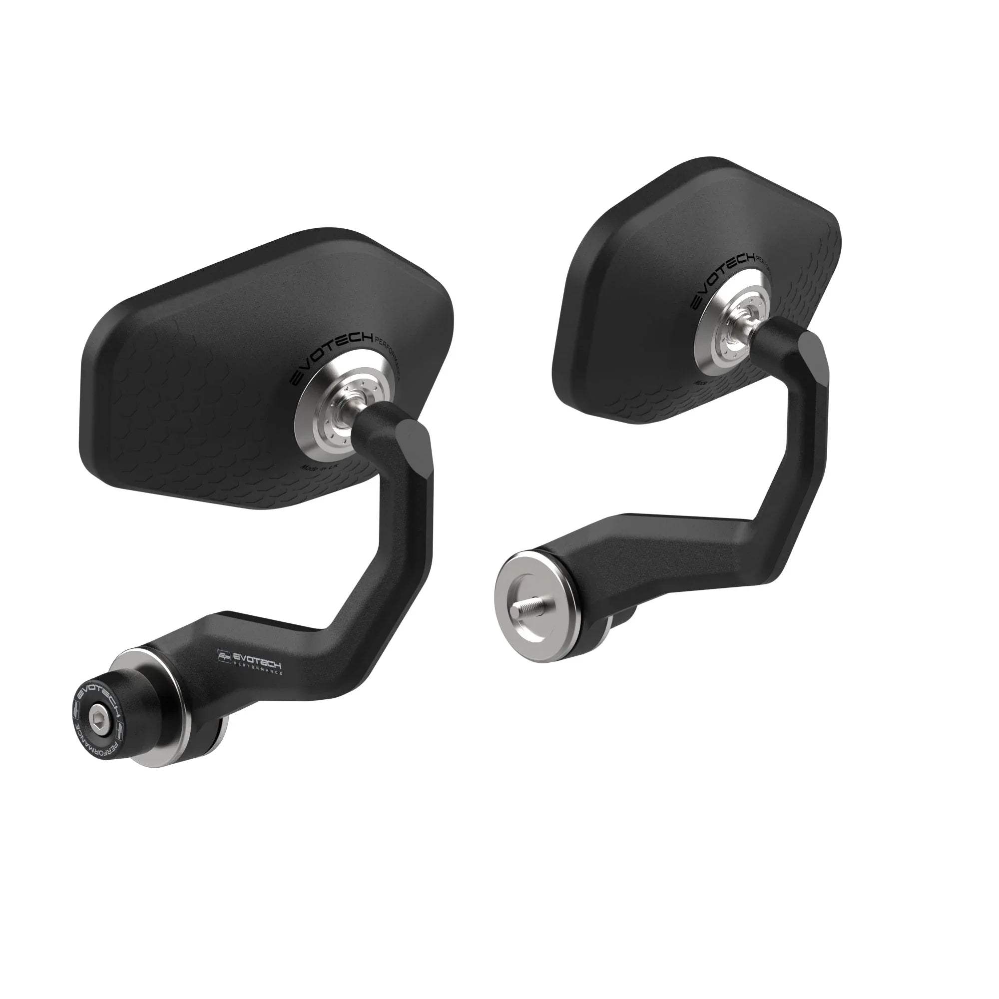 Evotech Handguard Bar End Mirrors (Sport) - Triumph Tiger 900 Rally Pro (2020 - 2023) - Lenkerendspiegel | Evotech Performance