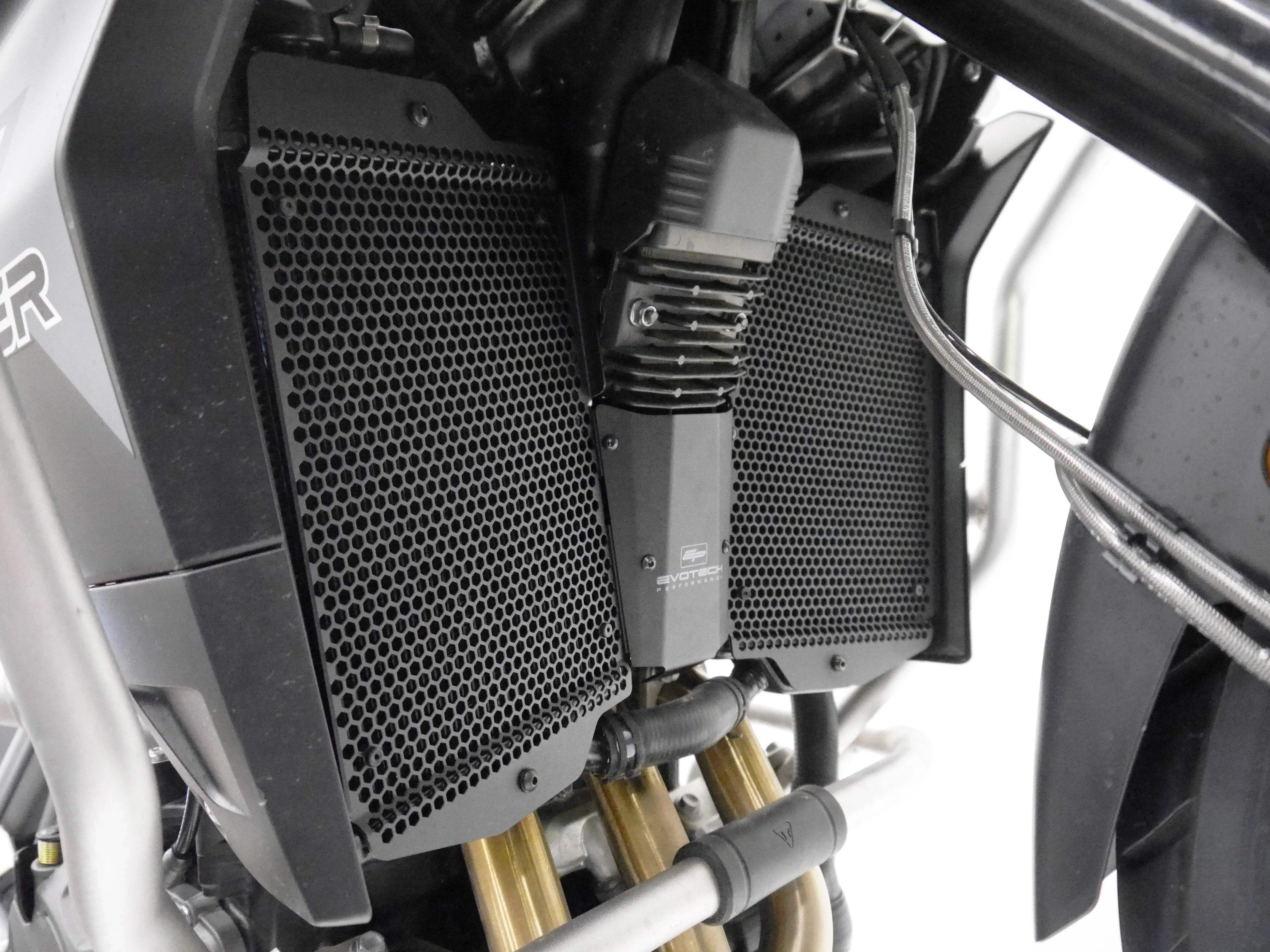 Evotech Radiator Guard - Triumph Tiger 900 Rally (2020 - 2023) - Kühlerschutzgitter | Evotech Performance