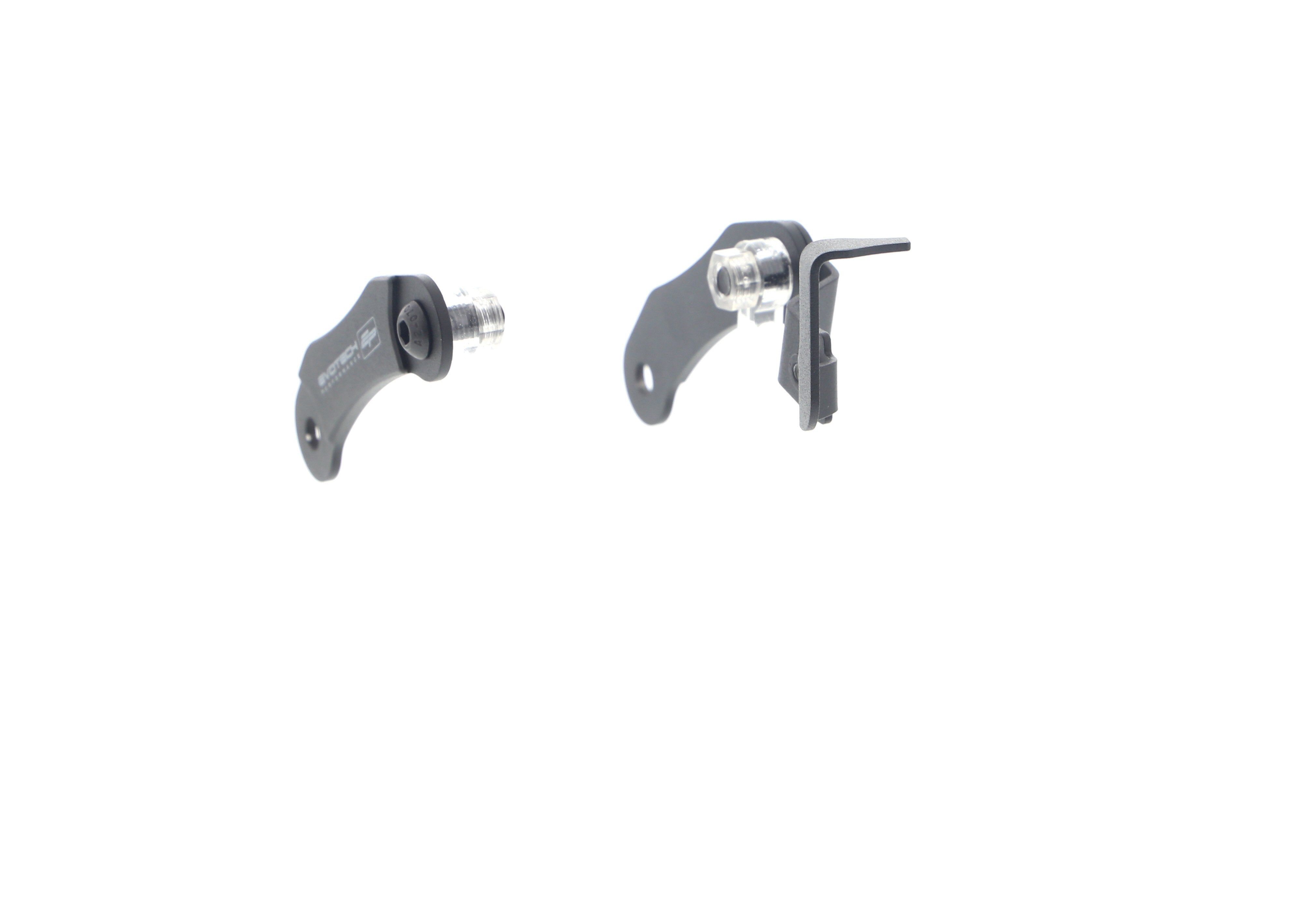 Evotech Yamaha MT-07 Pillion Footpeg Removal Kit (2018 - 2024) - Soziusfußrastenabdeckung | Evotech Performance