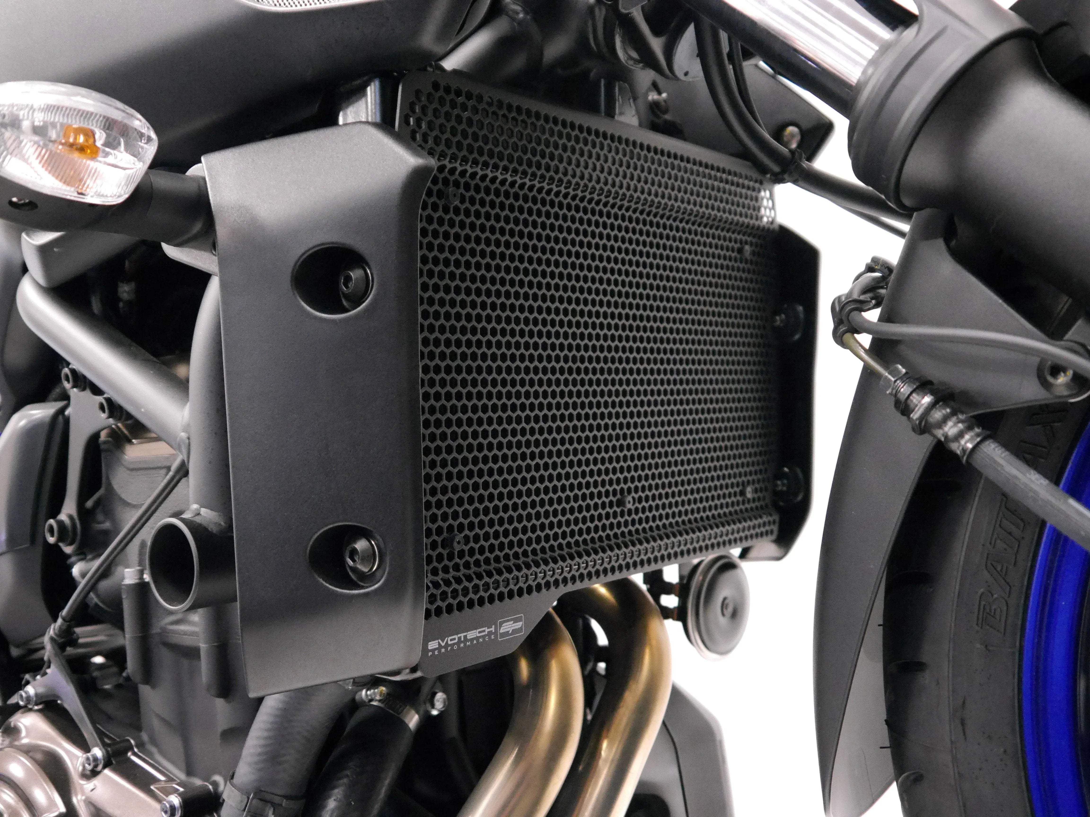 Evotech Yamaha MT-07 Radiator Guard (2018 - 2024) - Kühlerschutzgitter | Evotech Performance