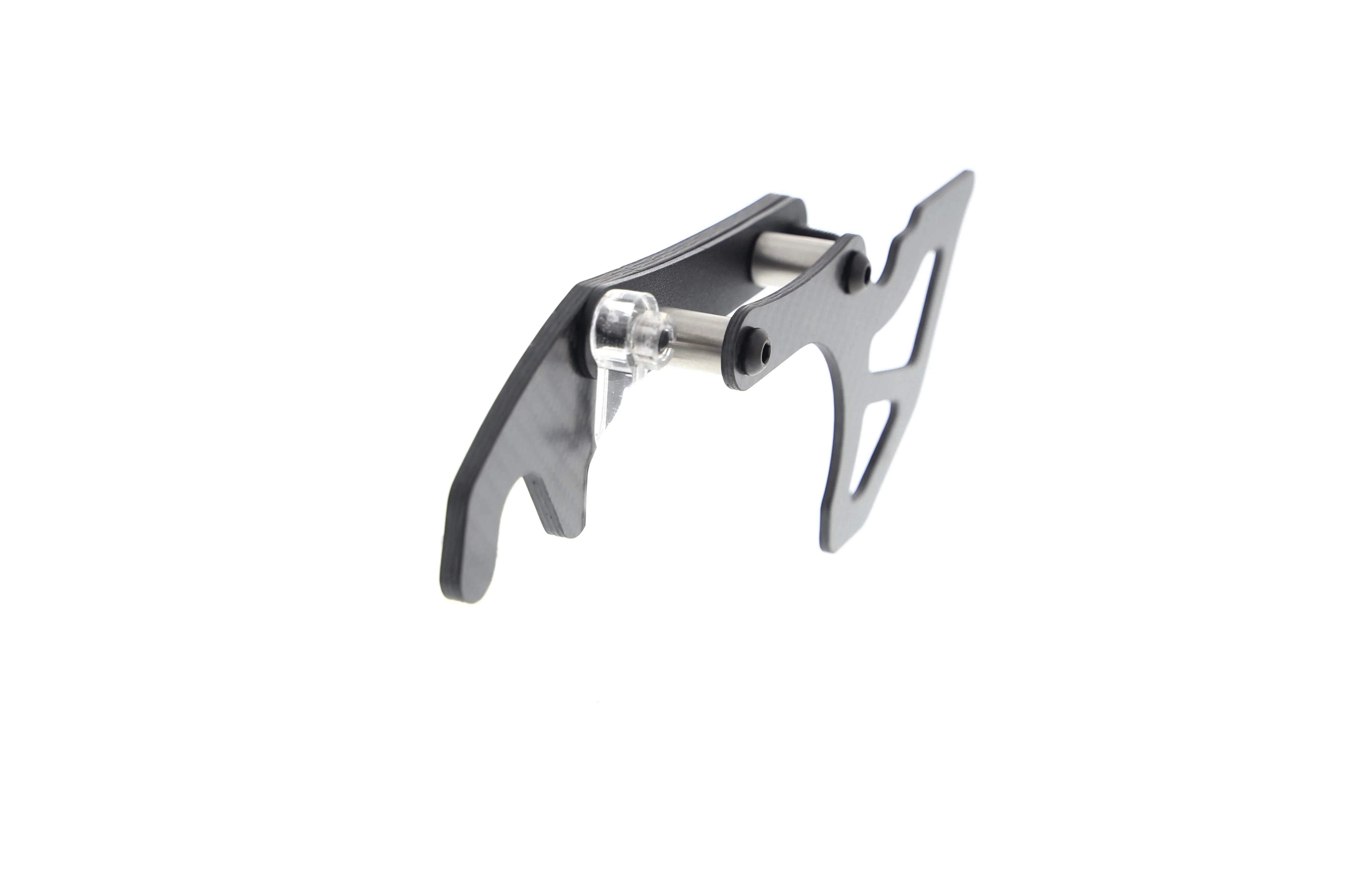 Evotech Carbon Fibre Toe Guard / GP Style Paddock Stand Plates - Yamaha YZF-R9 (2025+) - Kettenschutz | Evotech Performance
