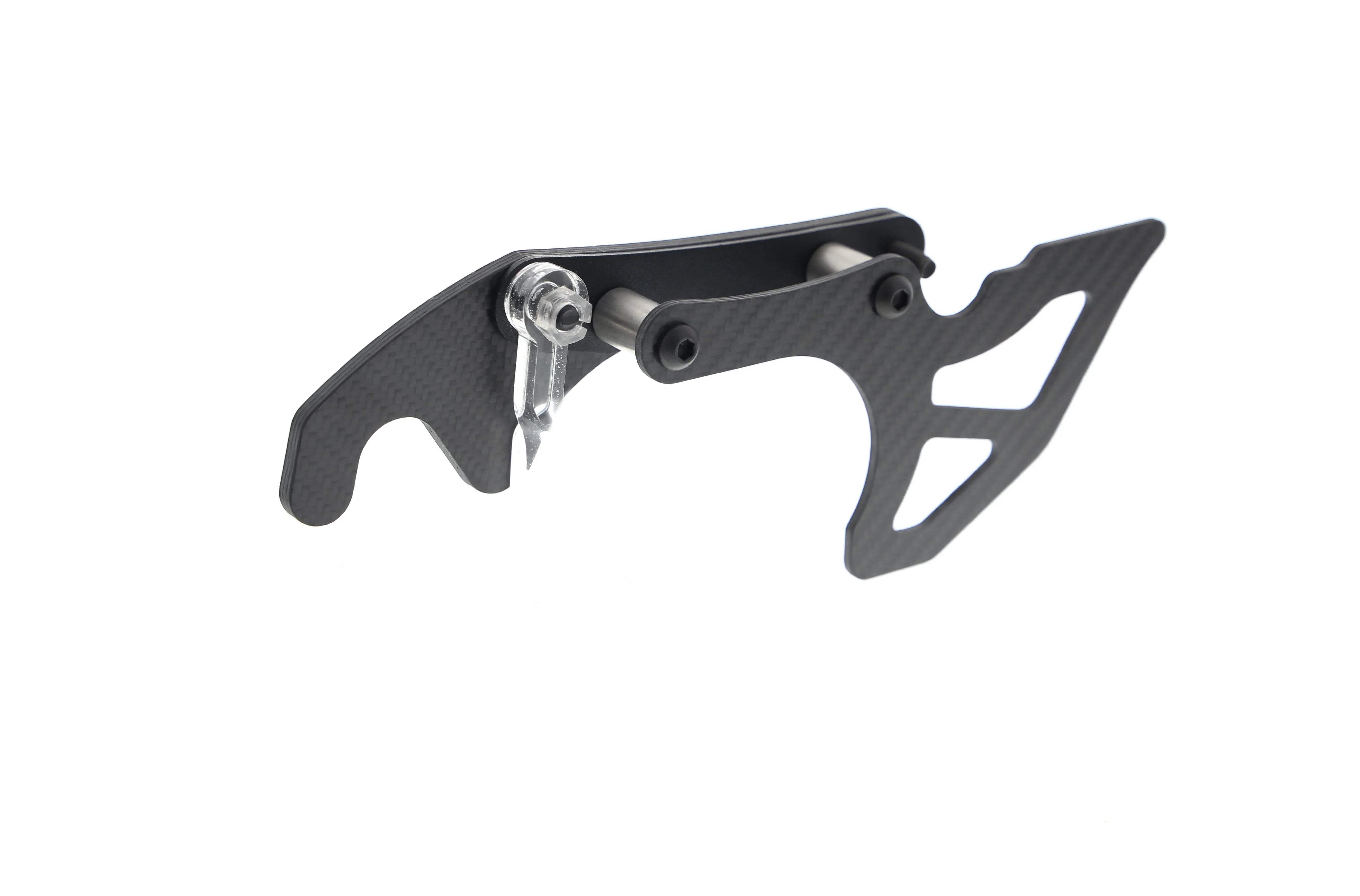 Evotech Carbon Fibre Toe Guard / GP Style Paddock Stand Plates - Yamaha YZF-R9 (2025+) - Kettenschutz | Evotech Performance