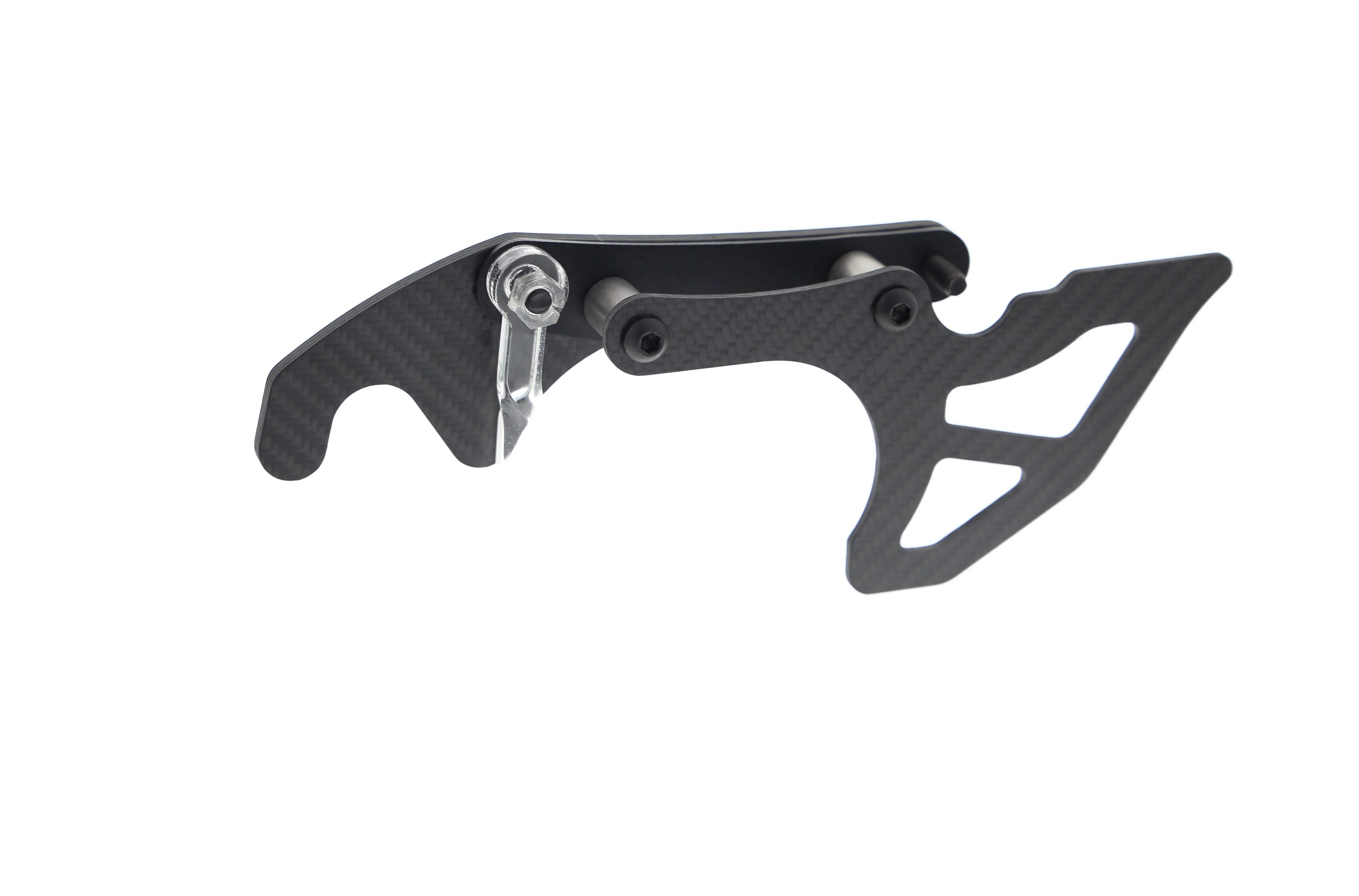 Evotech Performance Carbon Fibre Toe Guard / GP Style Paddock Stand Plates - Yamaha YZF-R7 (2022+) - Kettenschutz | Evotech Performance