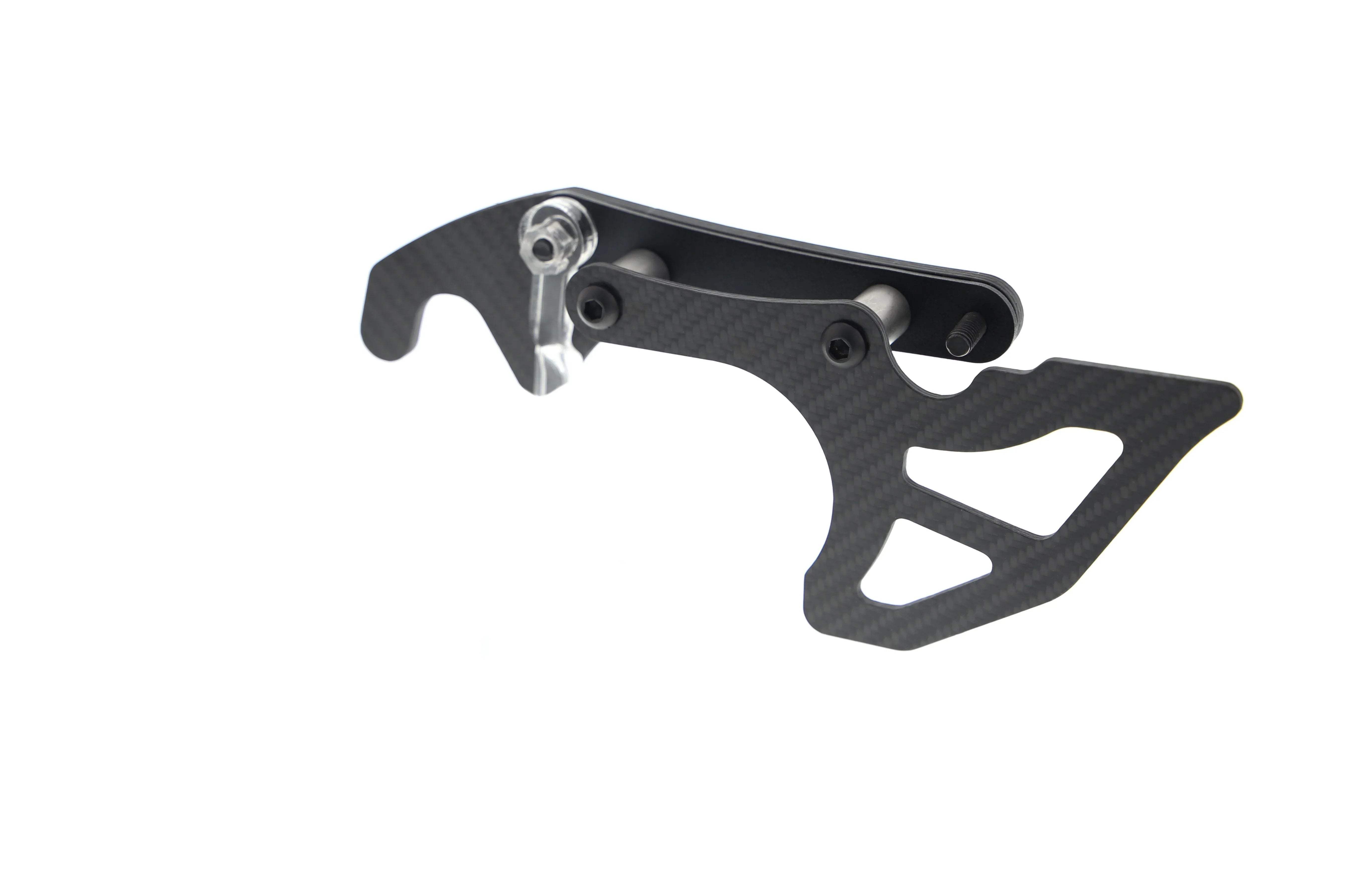 Evotech Carbon Fibre Toe Guard / GP Style Paddock Stand Plates - Yamaha YZF-R9 (2025+) - Kettenschutz | Evotech Performance