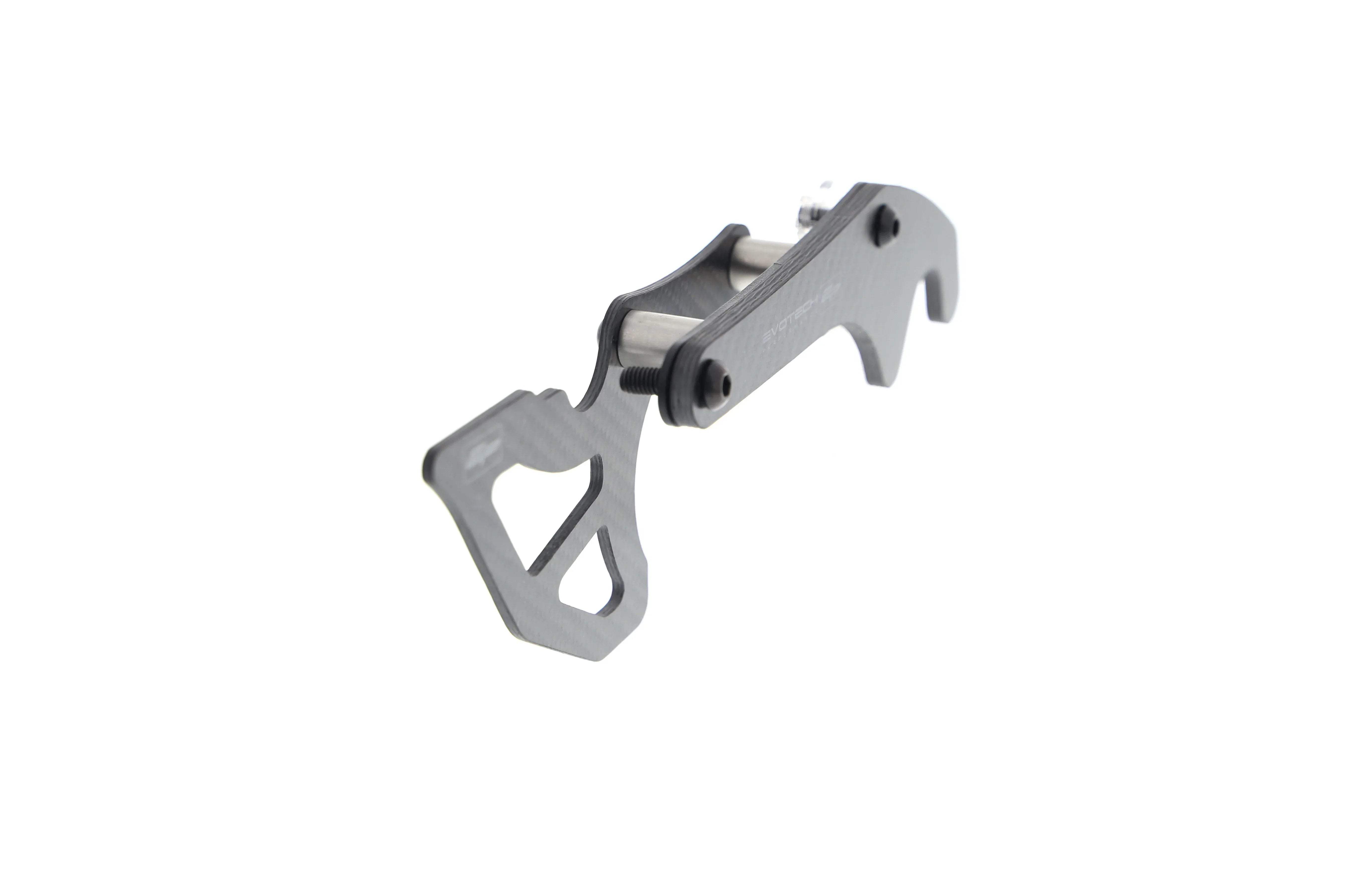 Evotech Carbon Fibre Toe Guard / GP Style Paddock Stand Plates - Yamaha YZF-R9 (2025+) - Kettenschutz | Evotech Performance