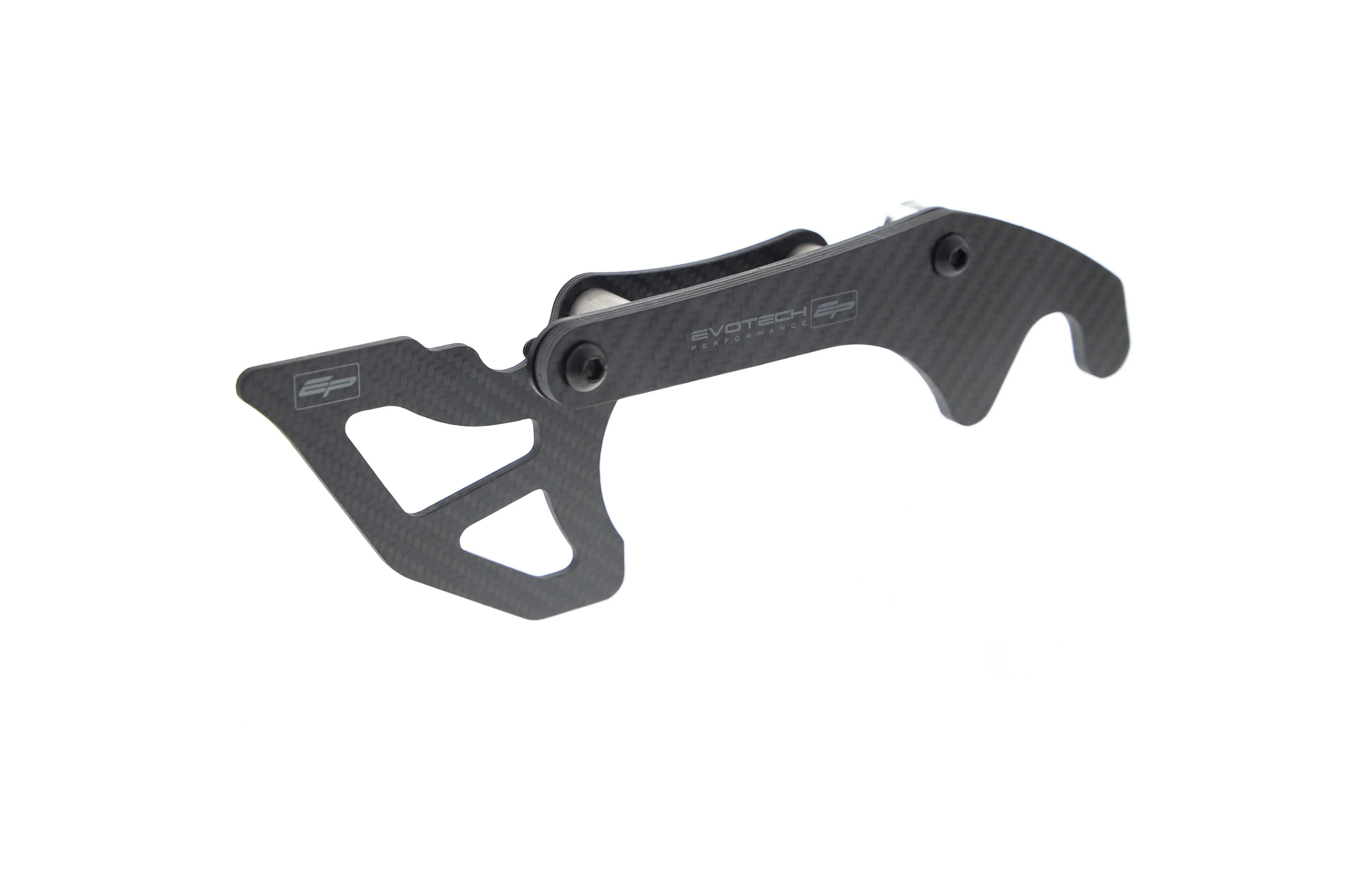 Evotech Carbon Fibre Toe Guard / GP Style Paddock Stand Plates - Yamaha YZF-R9 (2025+) - Kettenschutz | Evotech Performance