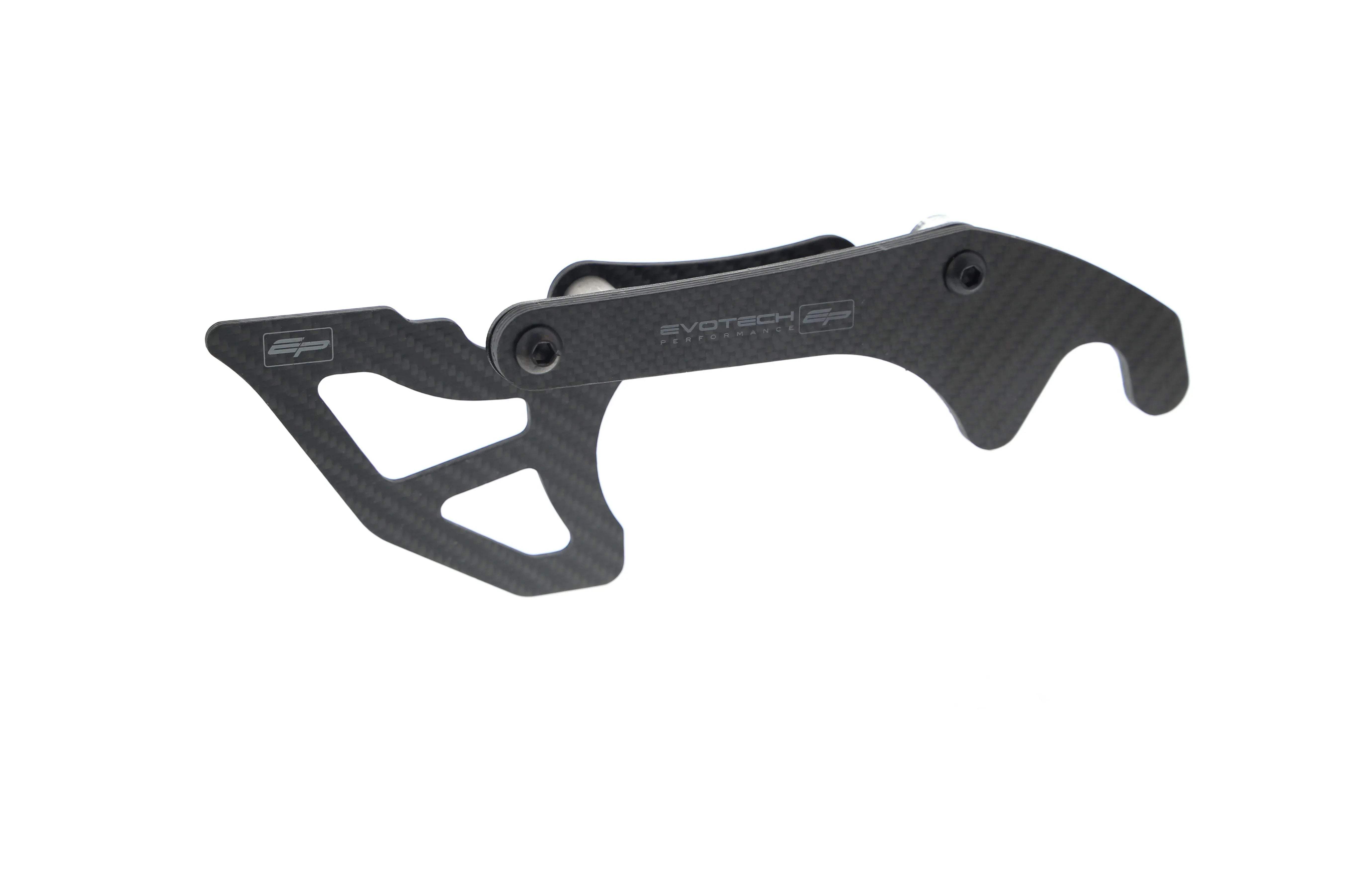 Evotech Carbon Fibre Toe Guard / GP Style Paddock Stand Plates - Yamaha YZF-R9 (2025+) - Kettenschutz | Evotech Performance