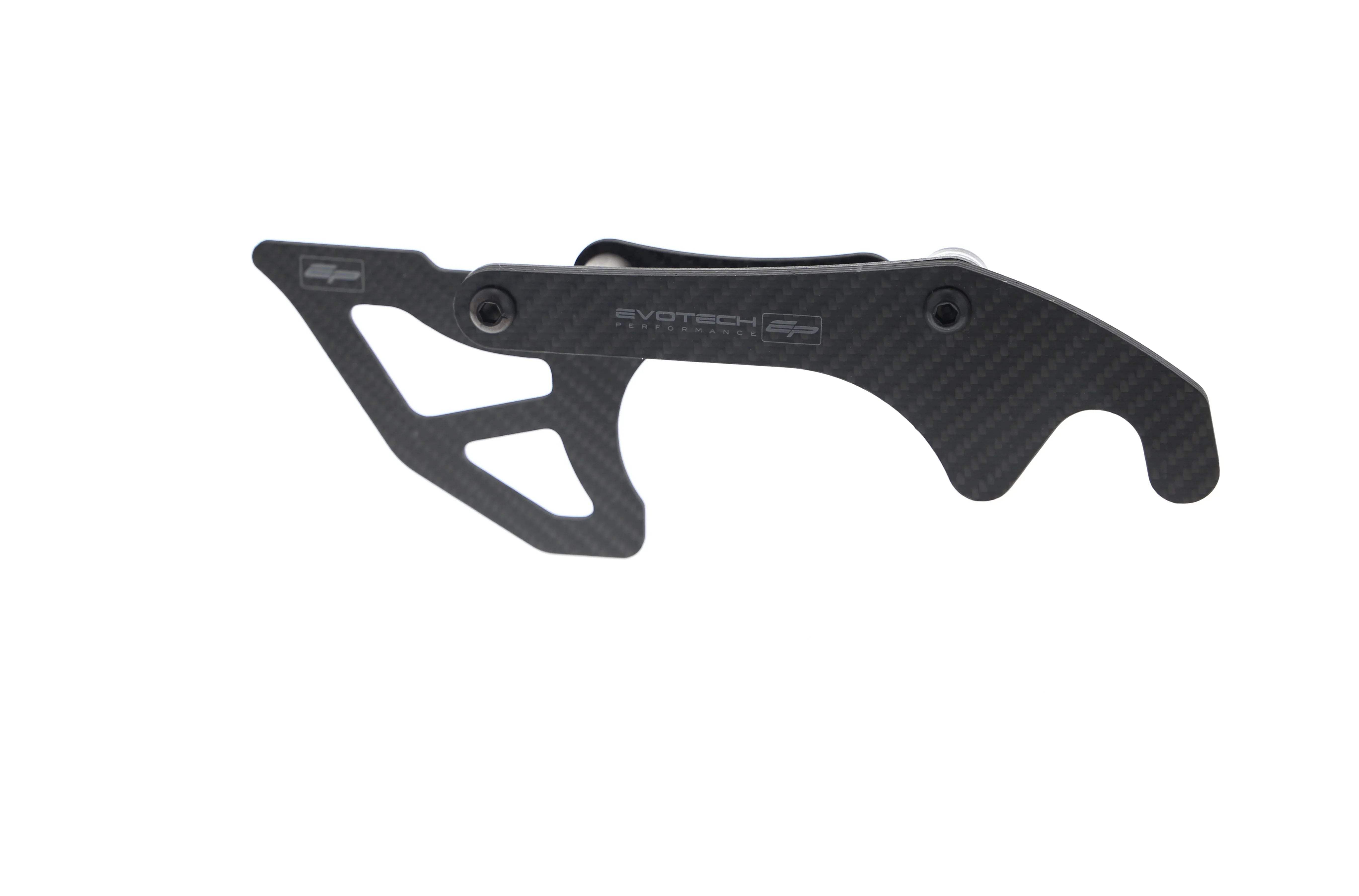Evotech Carbon Fibre Toe Guard / GP Style Paddock Stand Plates - Yamaha YZF-R9 (2025+) - Kettenschutz | Evotech Performance